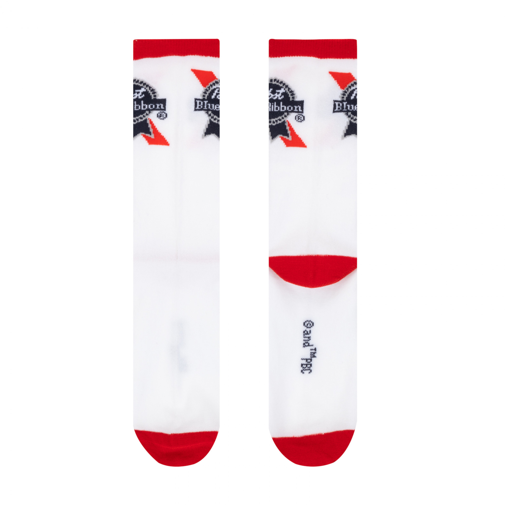 Pabst Blue Ribbon Simple Logo Crew Socks