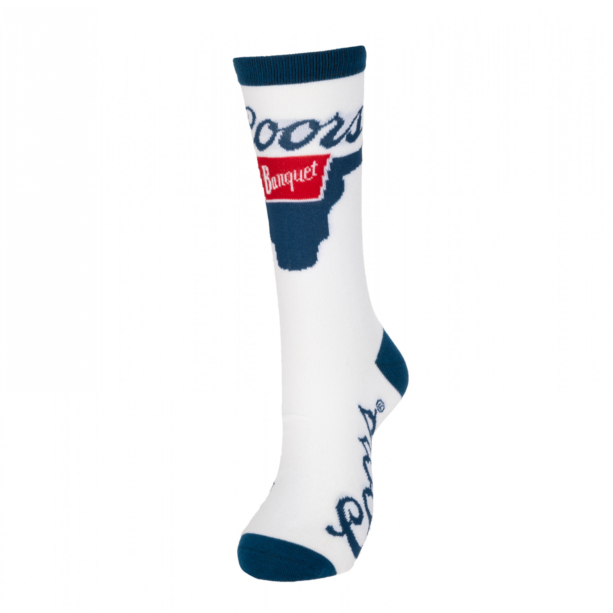 Coors Banquet Simple Logo Crew Socks