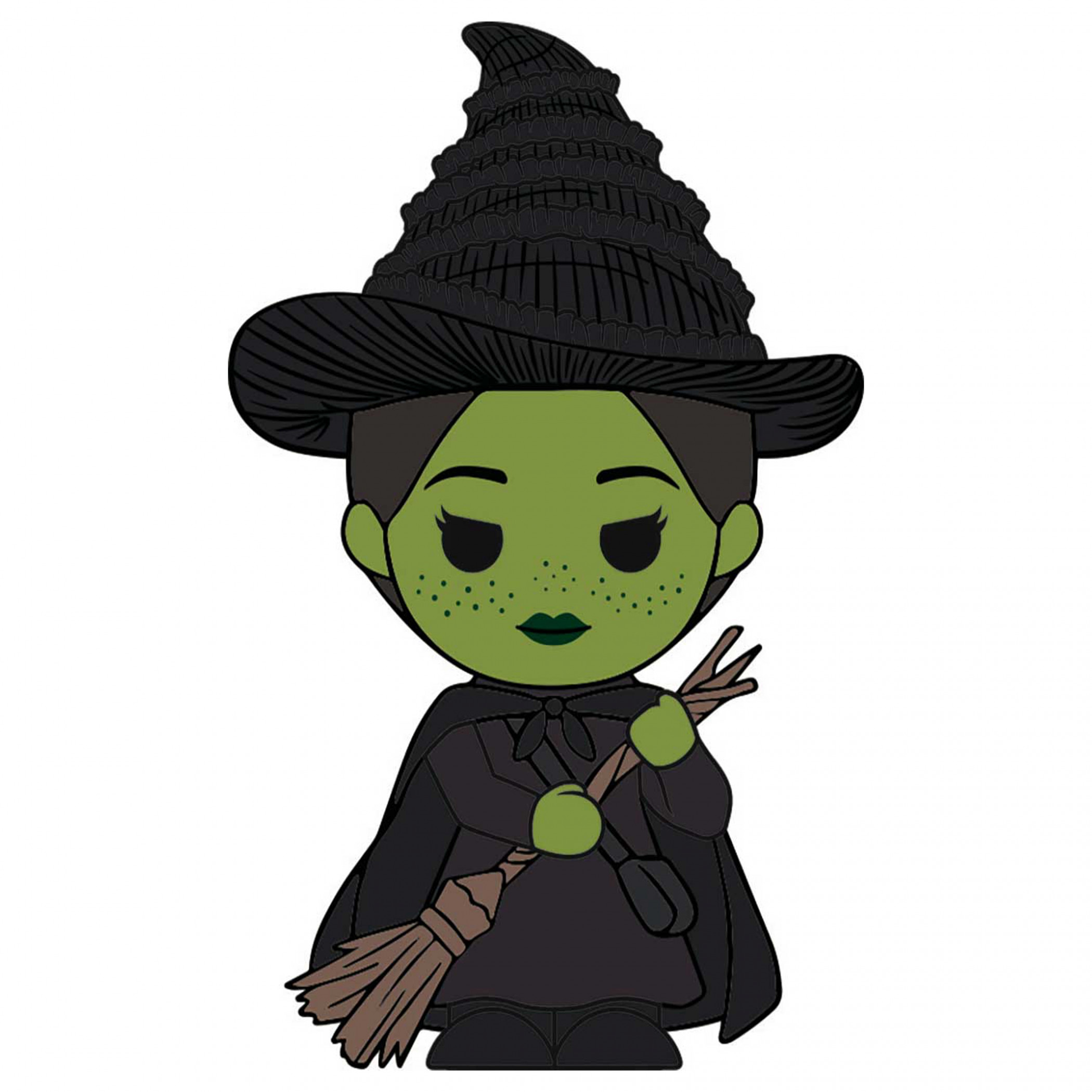 Wicked Elphaba 3D Foam Magnet, Multi-Color