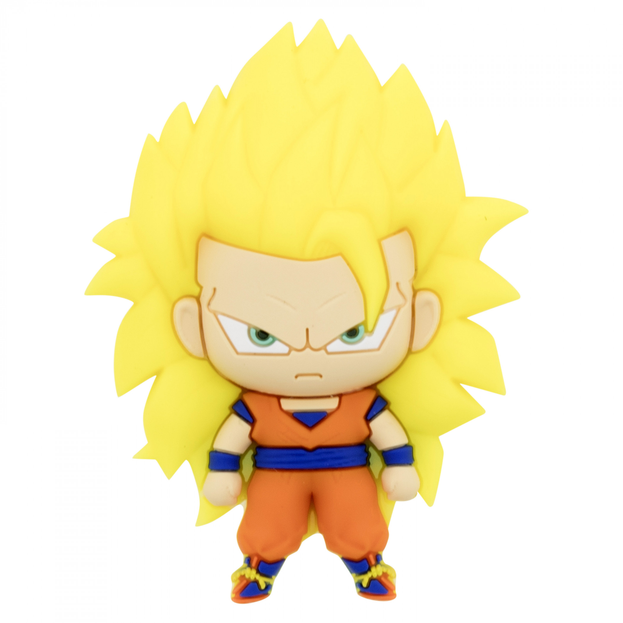 Dragon Ball Z Super Saiyan Goku 3D Foam Magnet, Multi-Color