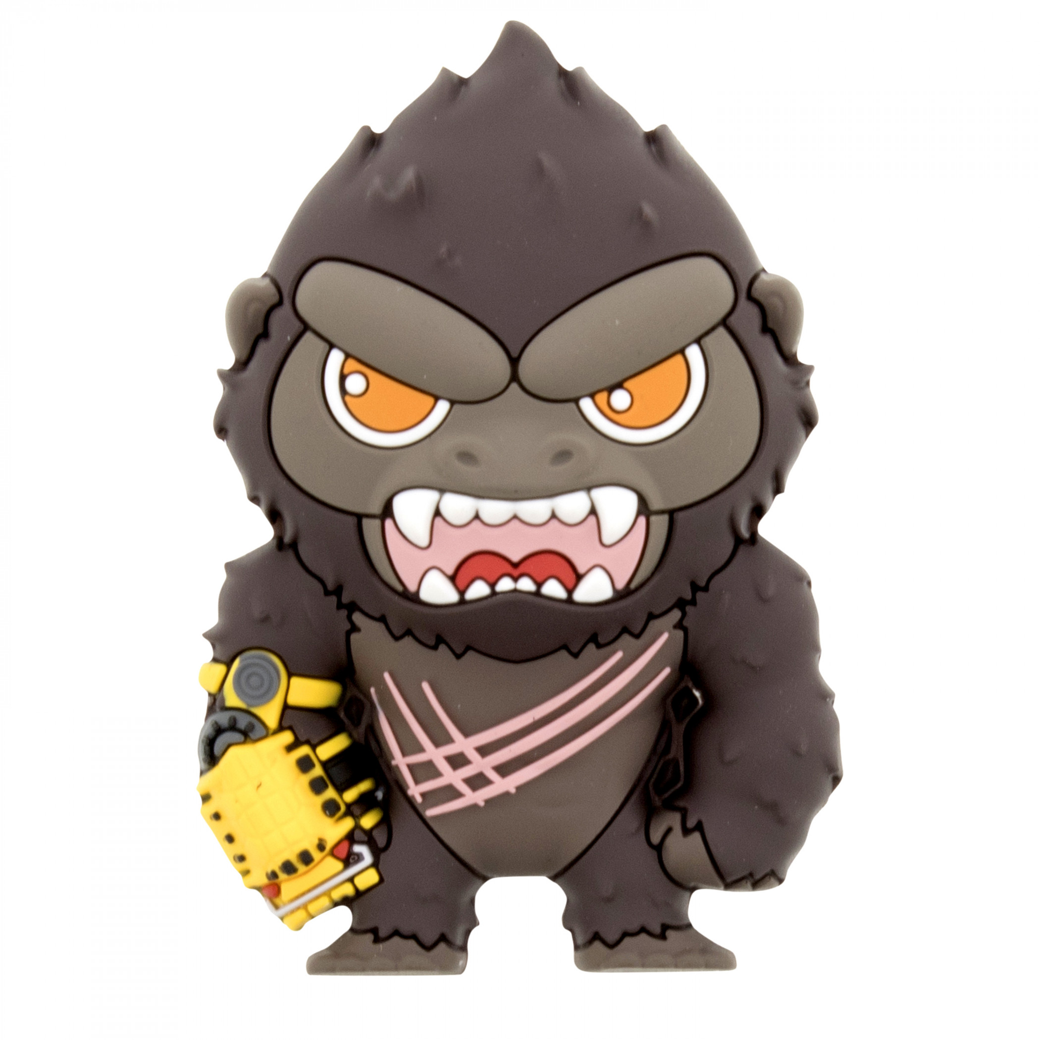 Godzilla X Kong - King Kong 3D Foam Magnet, Black