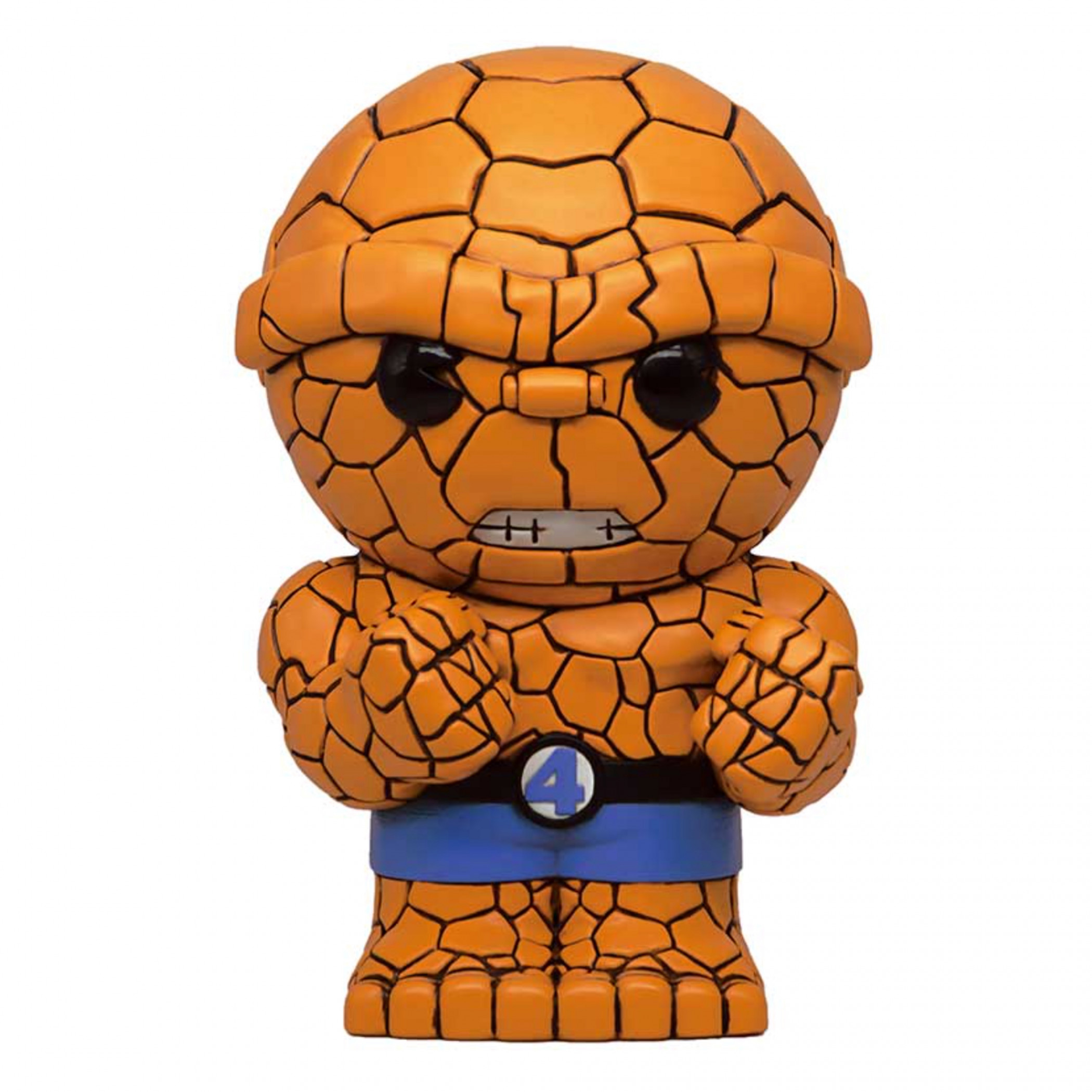 Fantastic 4 Thing Chibi Coin Bank, Multi-Color
