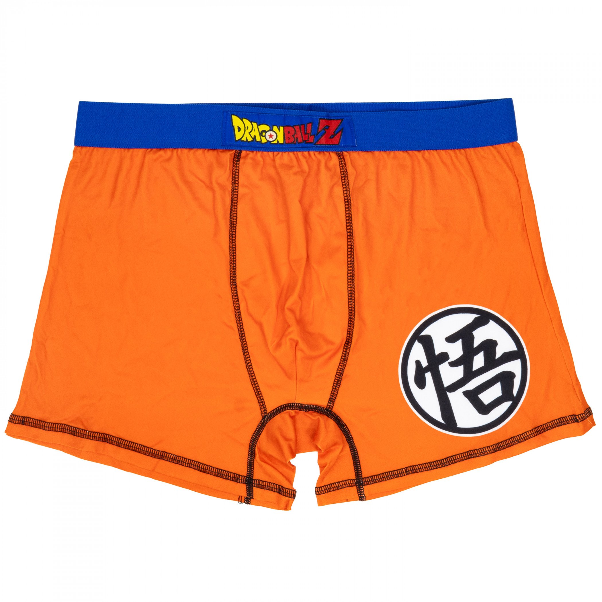 Dragon Ball Z Symbol Men's Underwear Boxer Briefs, Orange