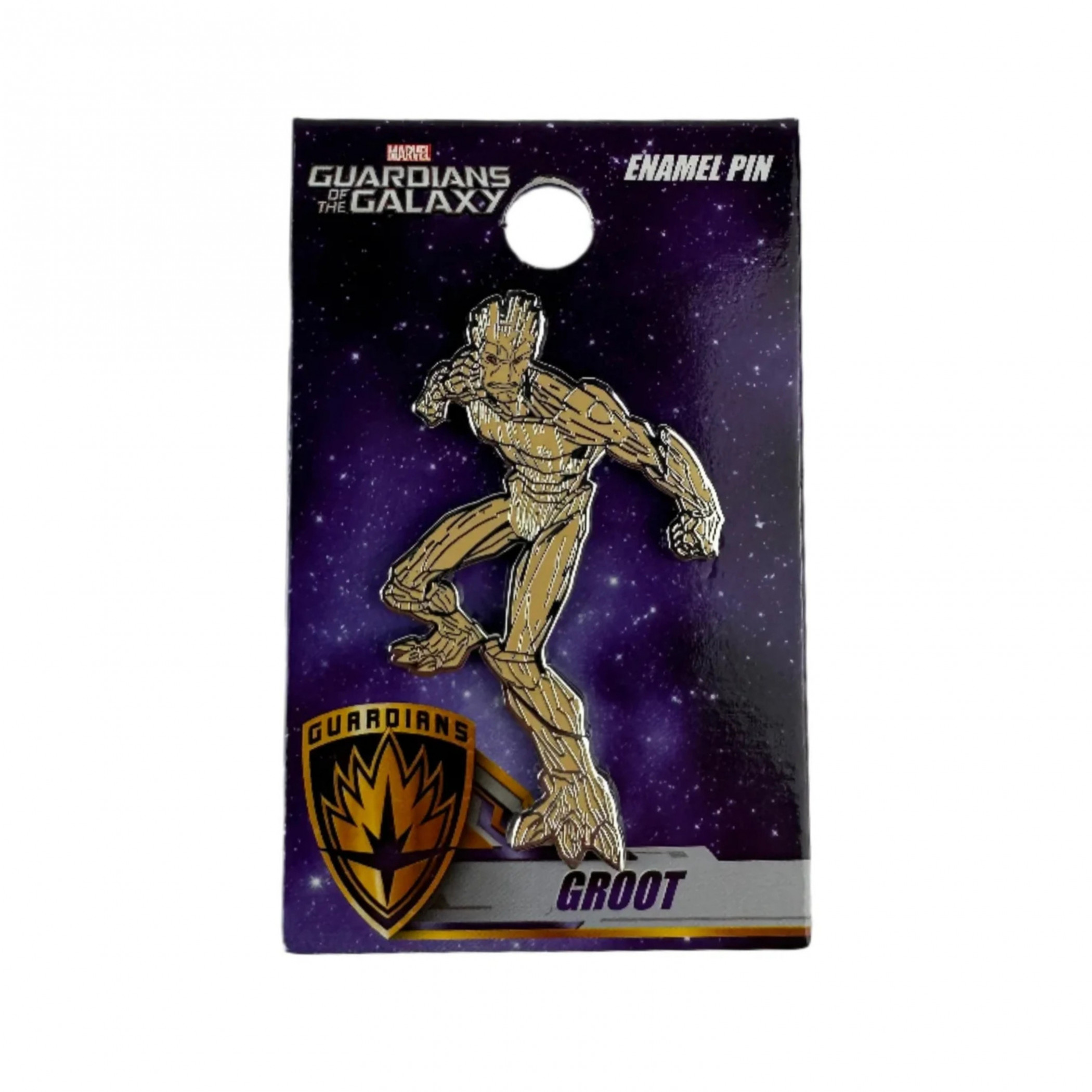 Guardians of the Galaxy Groot Enamel Pin, Brown