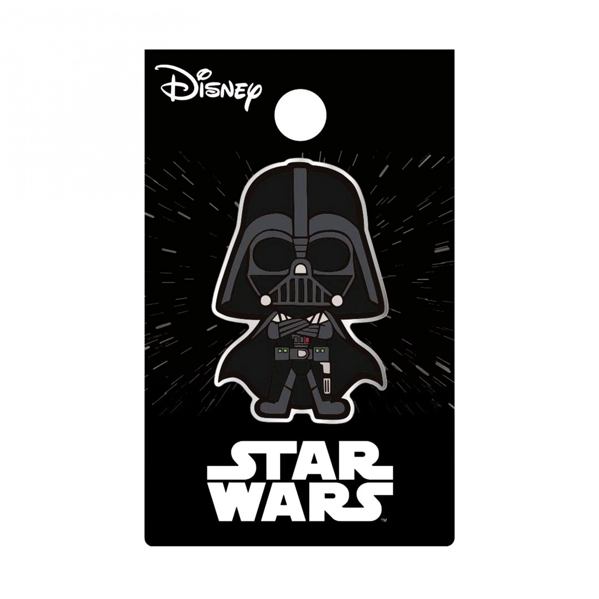 Star Wars Darth Vader Chibi Enamel Pin, Black