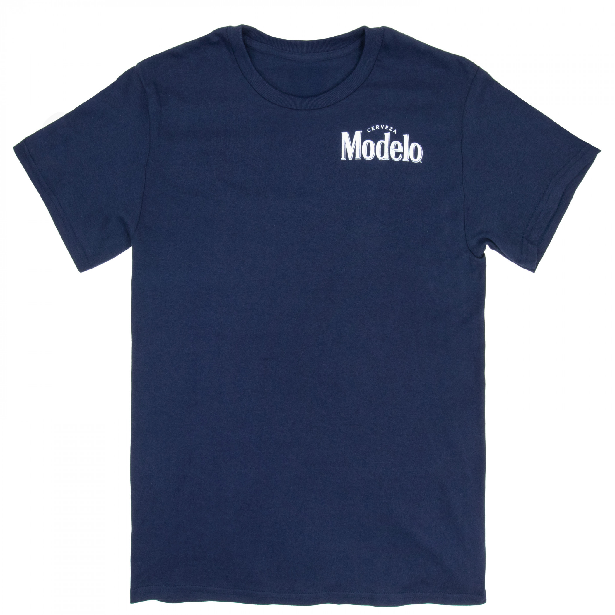 Modelo Logo Front Back Crew T-Shirt