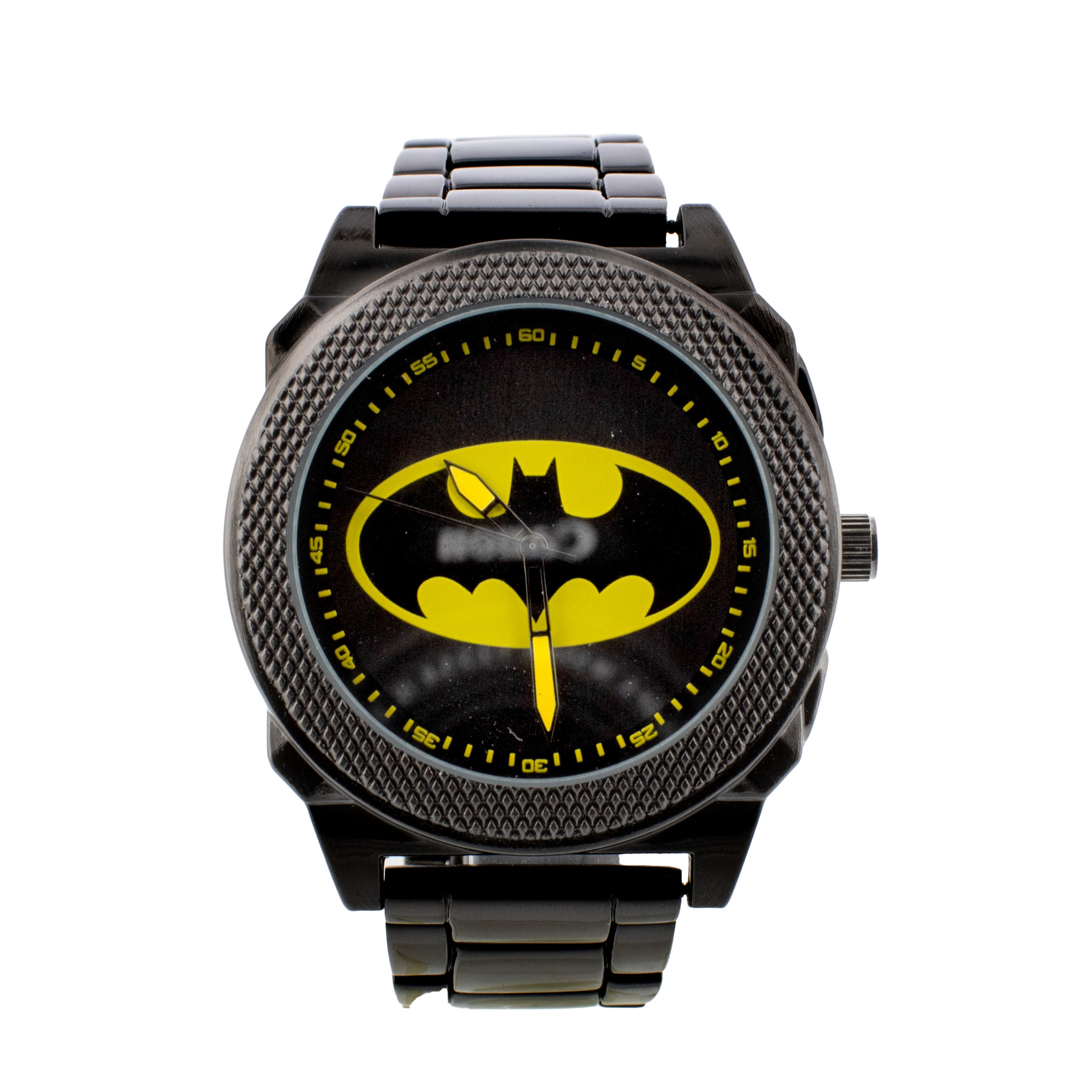 Batman 1989 Logo Analog Watch, Black