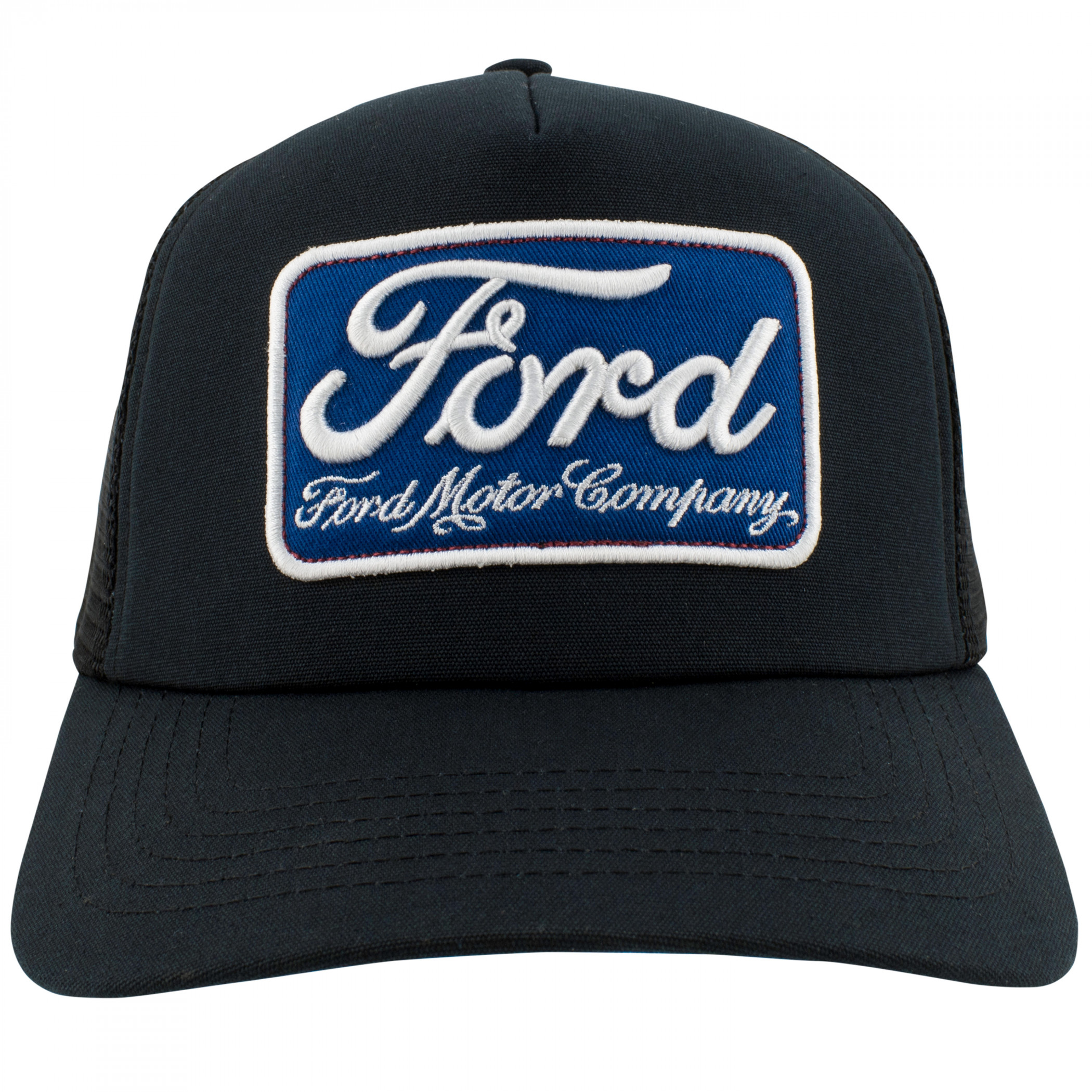 Ford Motor Embroidered Patch Trucker Hat