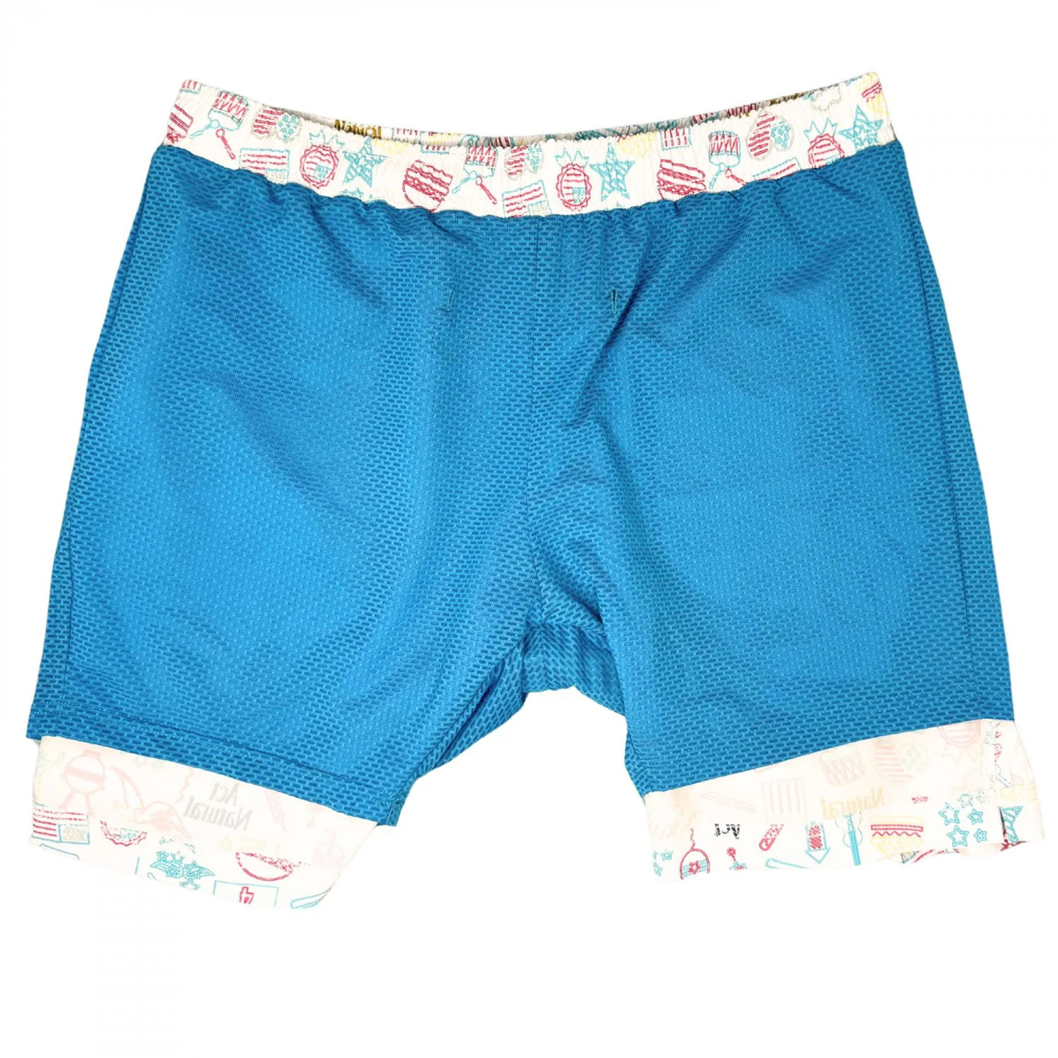 Natural Light Weekend BBQ Tropical Bros. Swimsuit - image 3