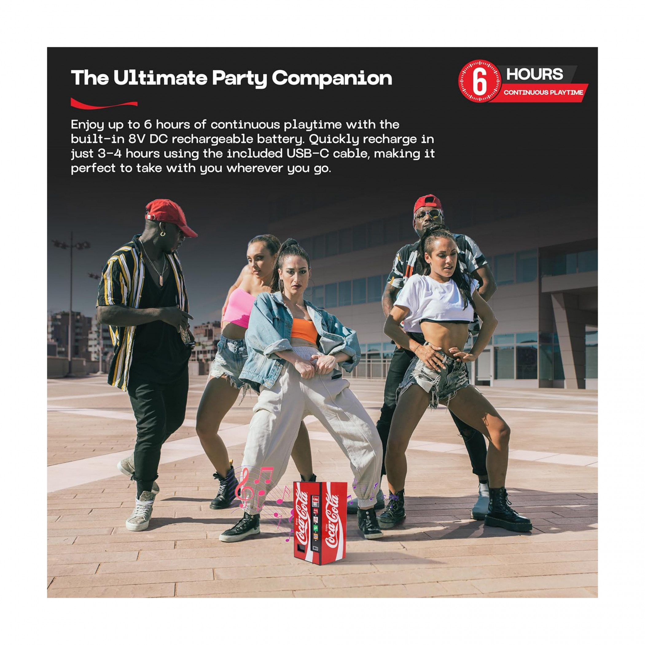 Coca-Cola Vending Machine Bluetooth Speaker