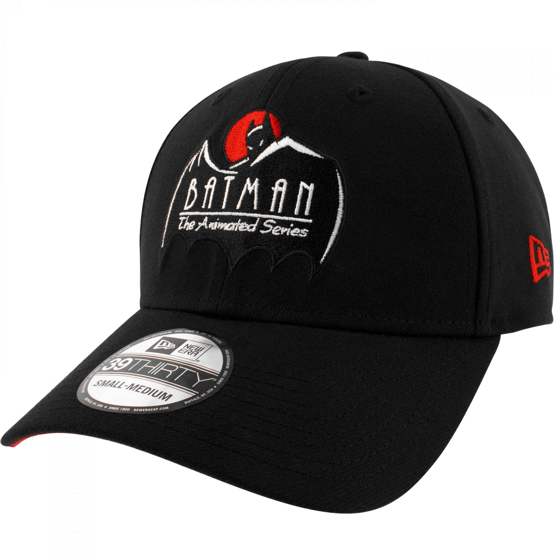 ダークナイト バットマン ニューエラ 9FIFTY Logo Face 950 Batman The Animated Series Cape Logo New Era 39Thirty Fitted Hat