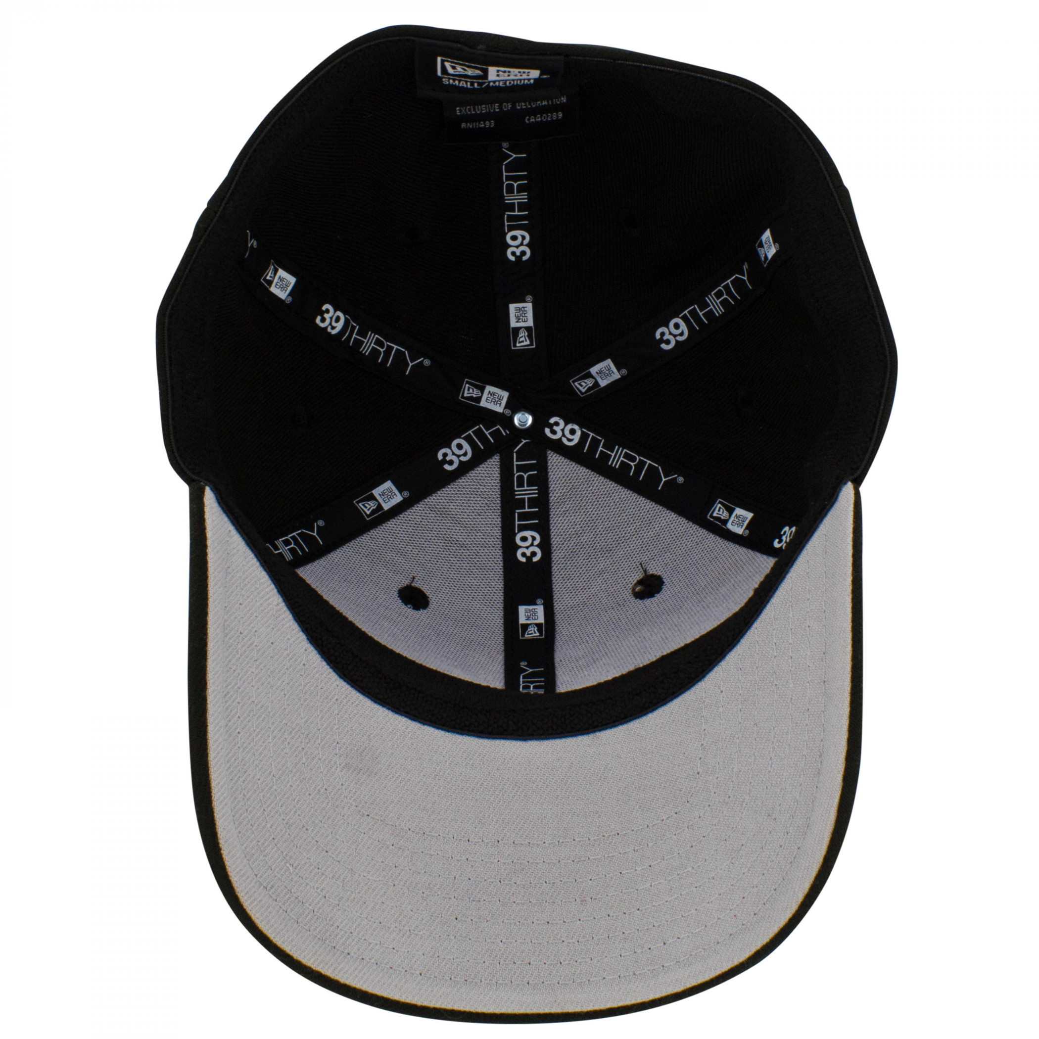 SpongeBob SquarePants Mocking Meme New Era 39Thirty Fitted Hat Black