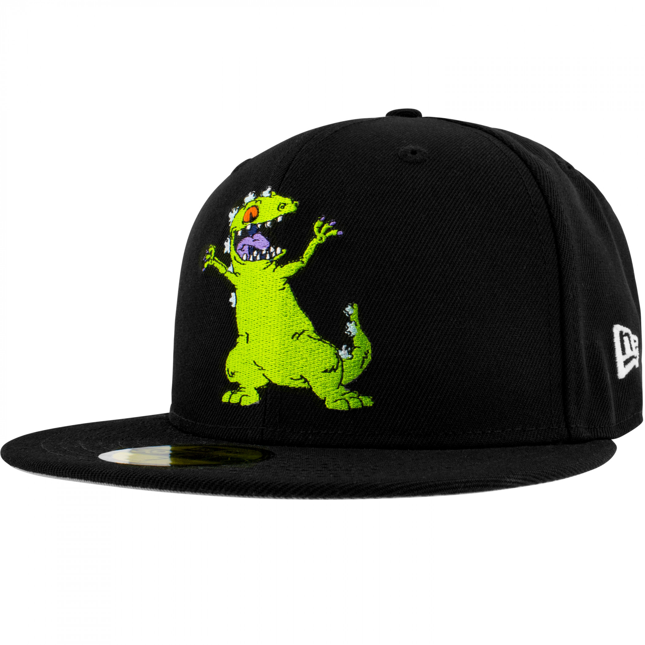 The Rugrats Reptar New Era 59Fifty Fitted Hat, Black