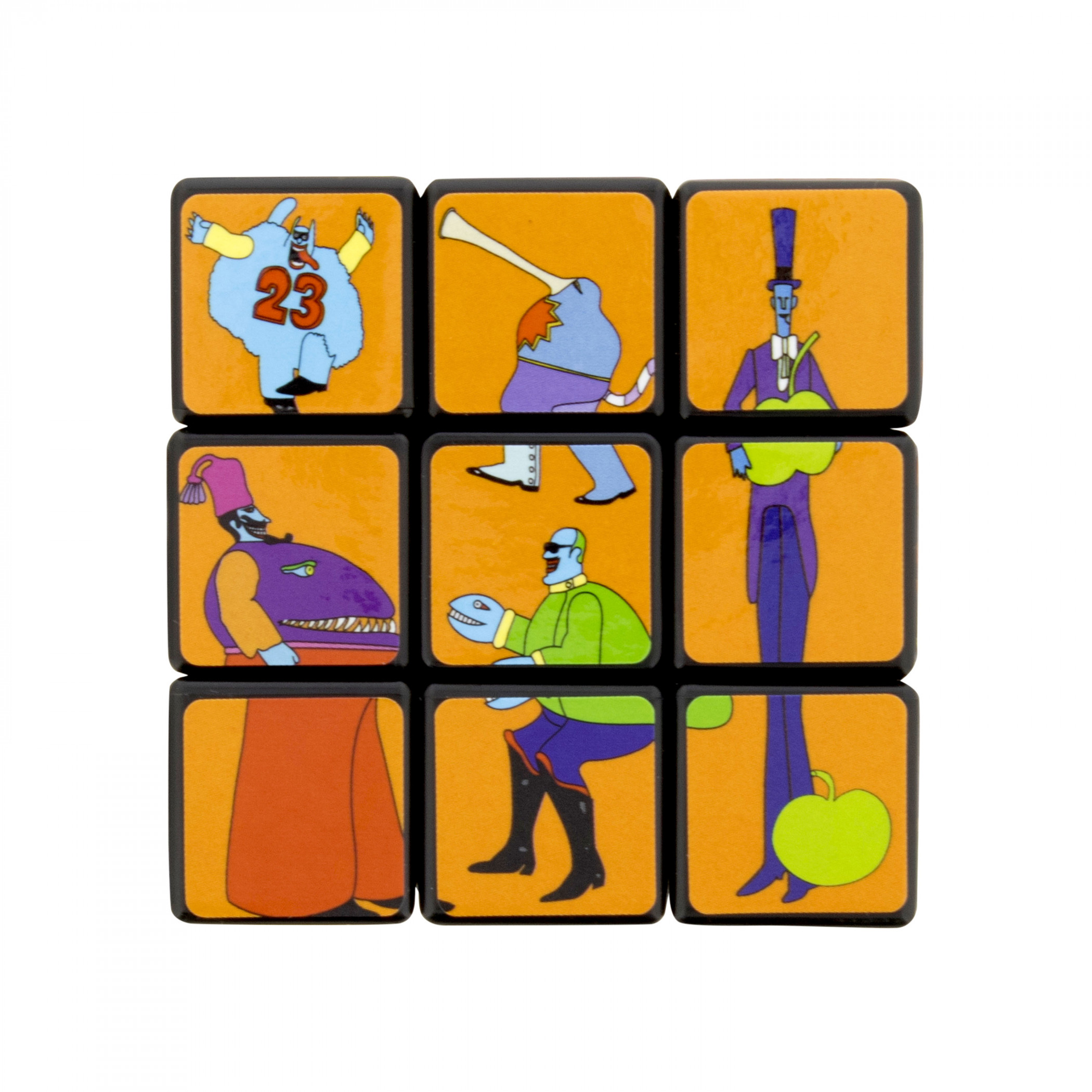 The Beatles Rubik's Cube Yellow Submarine