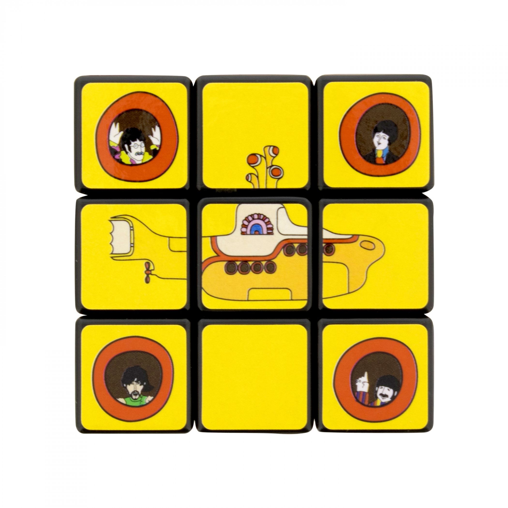 The Beatles Rubik's Cube Yellow Submarine