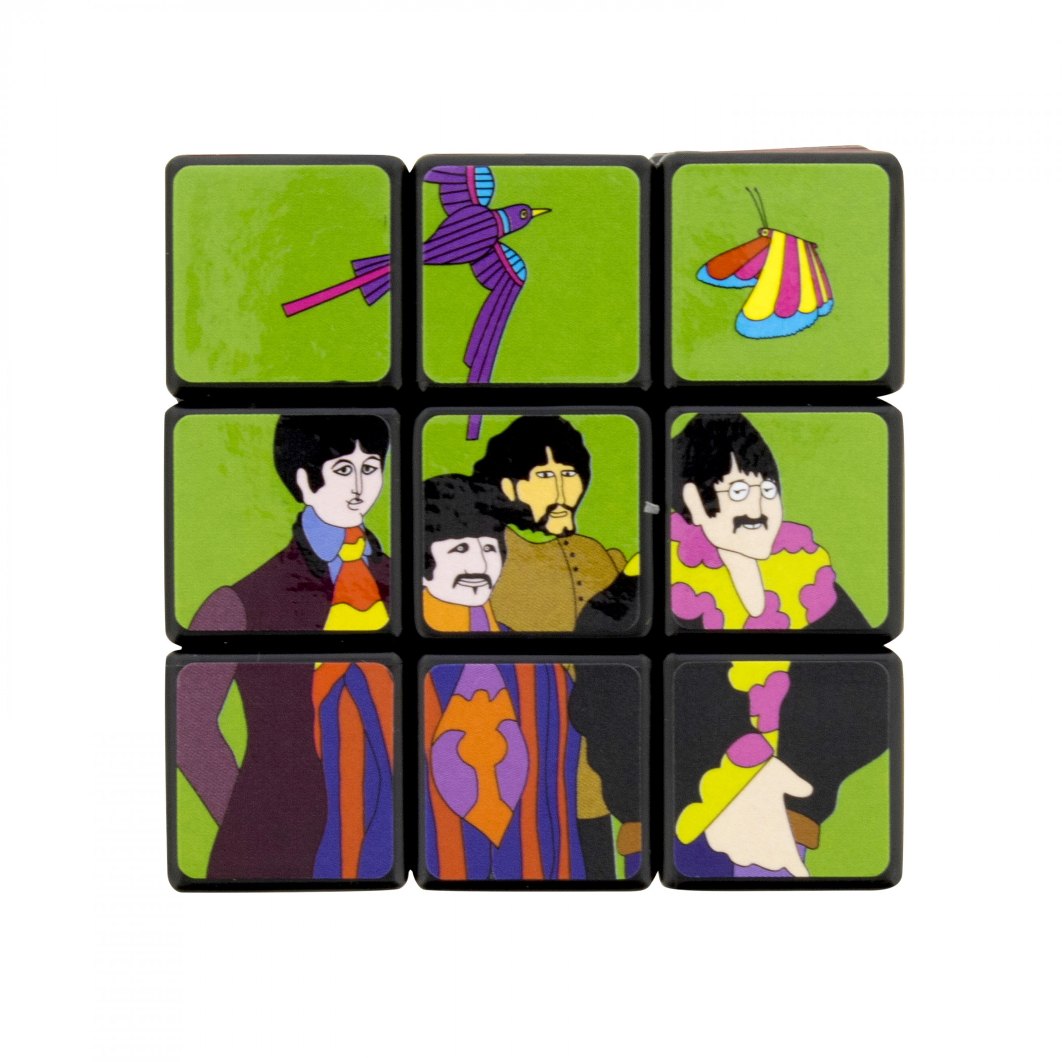 The Beatles Rubik's Cube Yellow Submarine