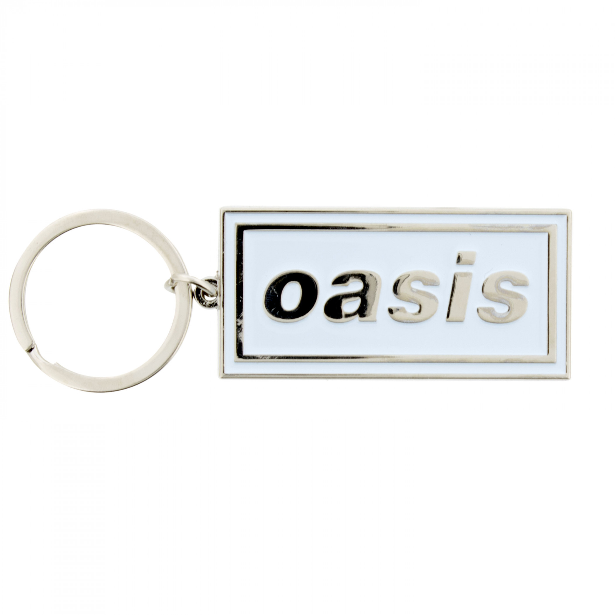 Oasis Sky Blue Logo Keychain