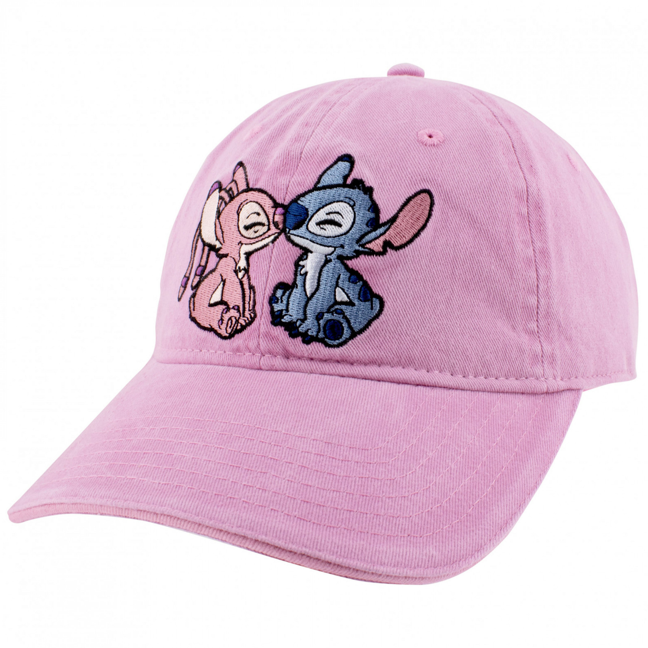 Lilo & Stitch Island Smooch Baseball Hat, Pink