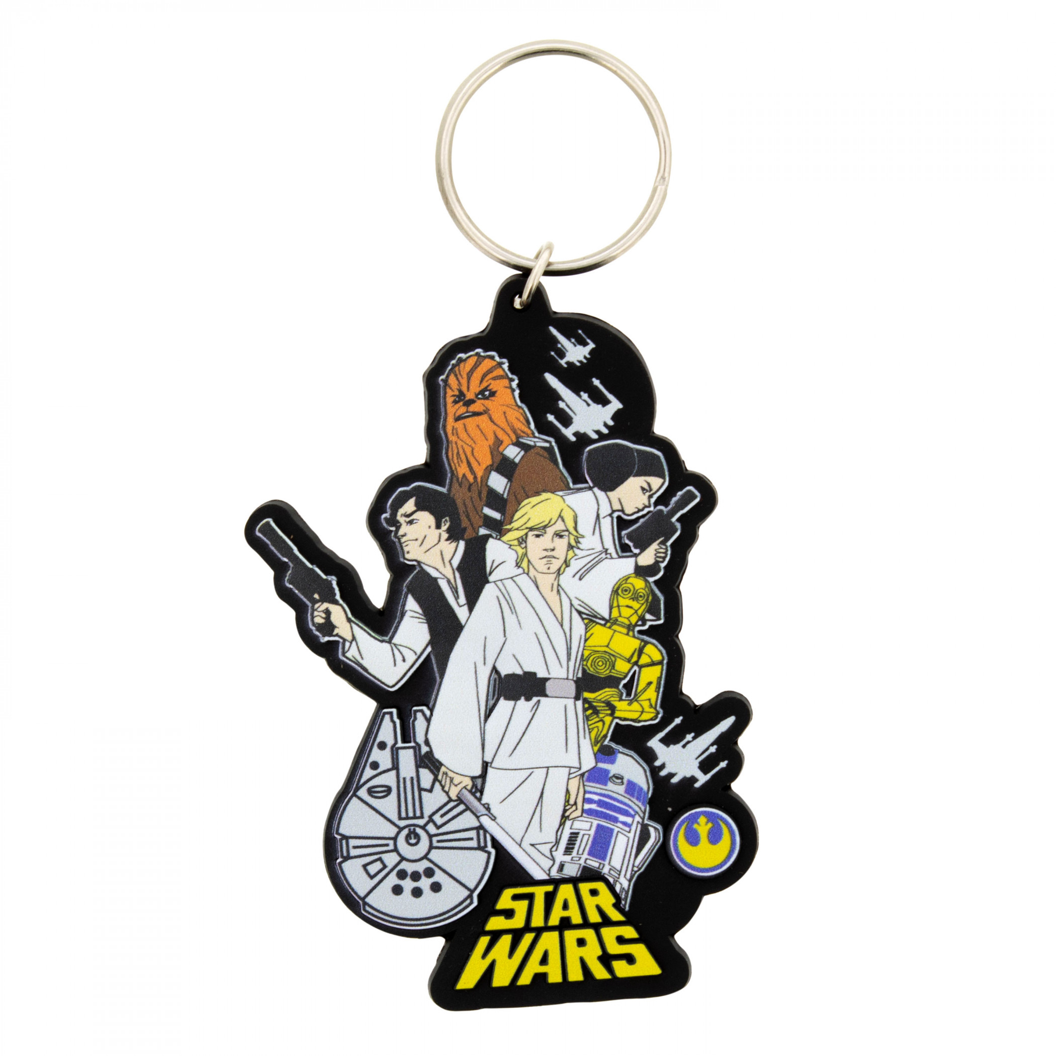 Star Wars Heroes Keychain, Multi-Color