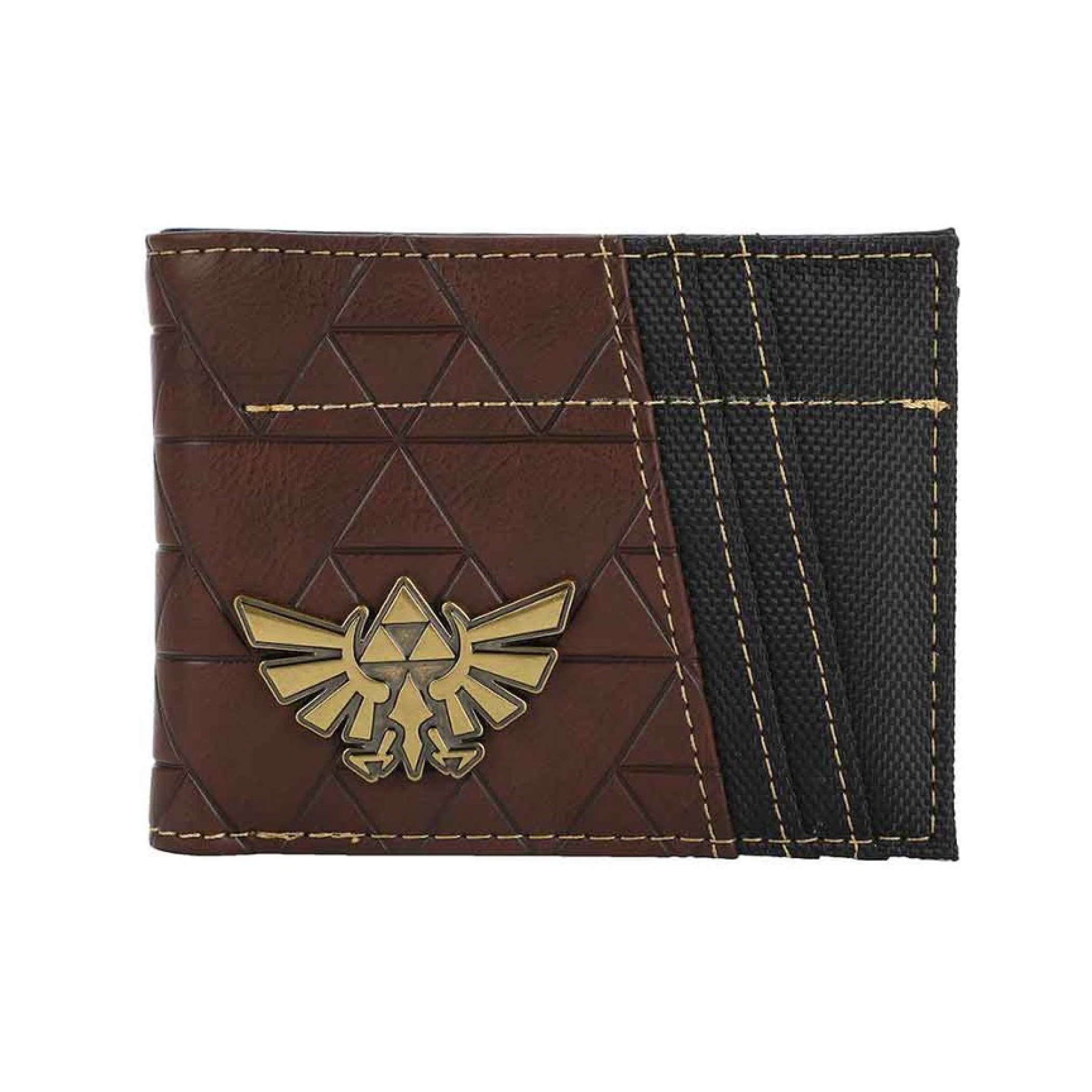 The Legend of Zelda Hyrule Crest Badge Bi-Fold Wallet, Multi-Color