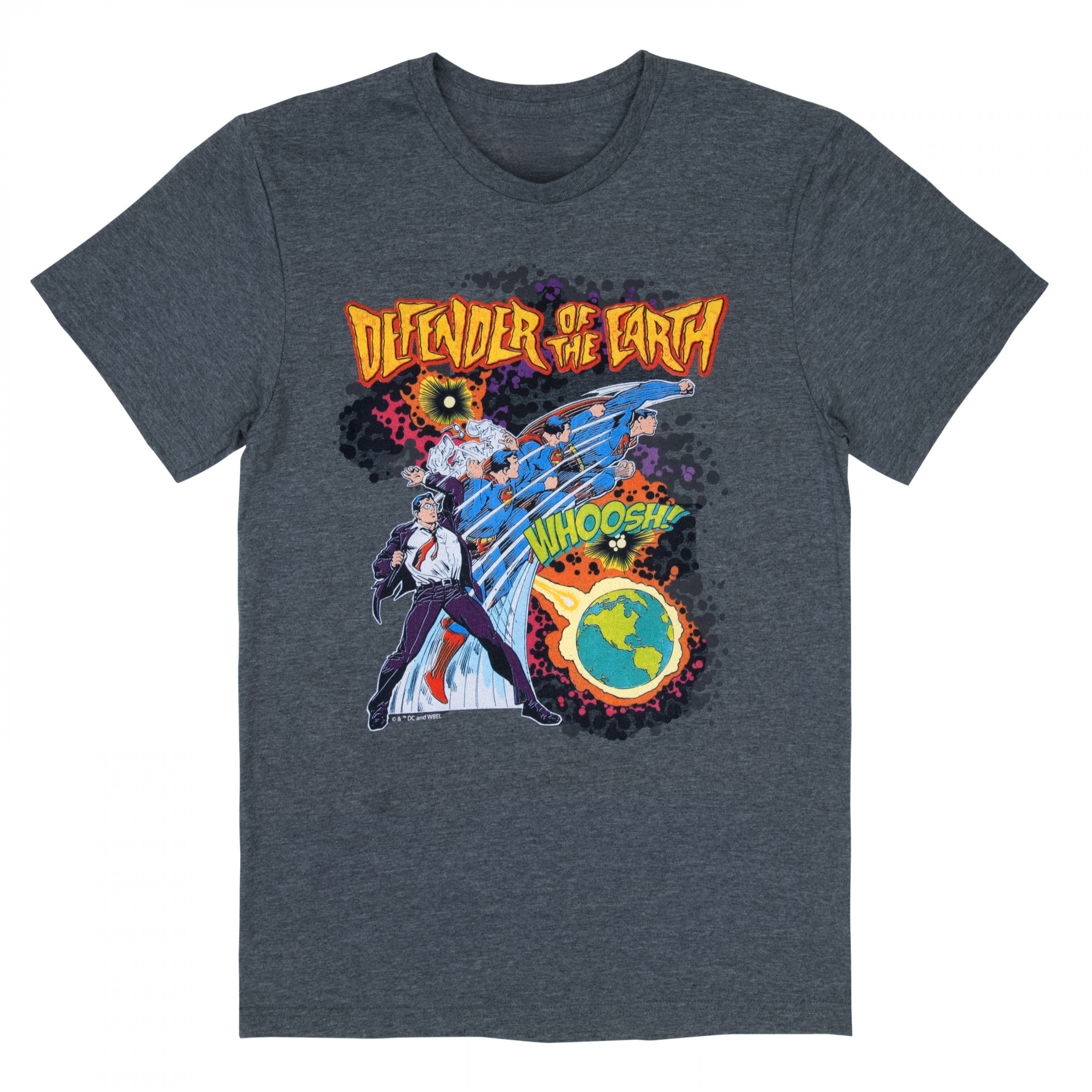 Superman Defender of the Earth T-Shirt, Multi-Color