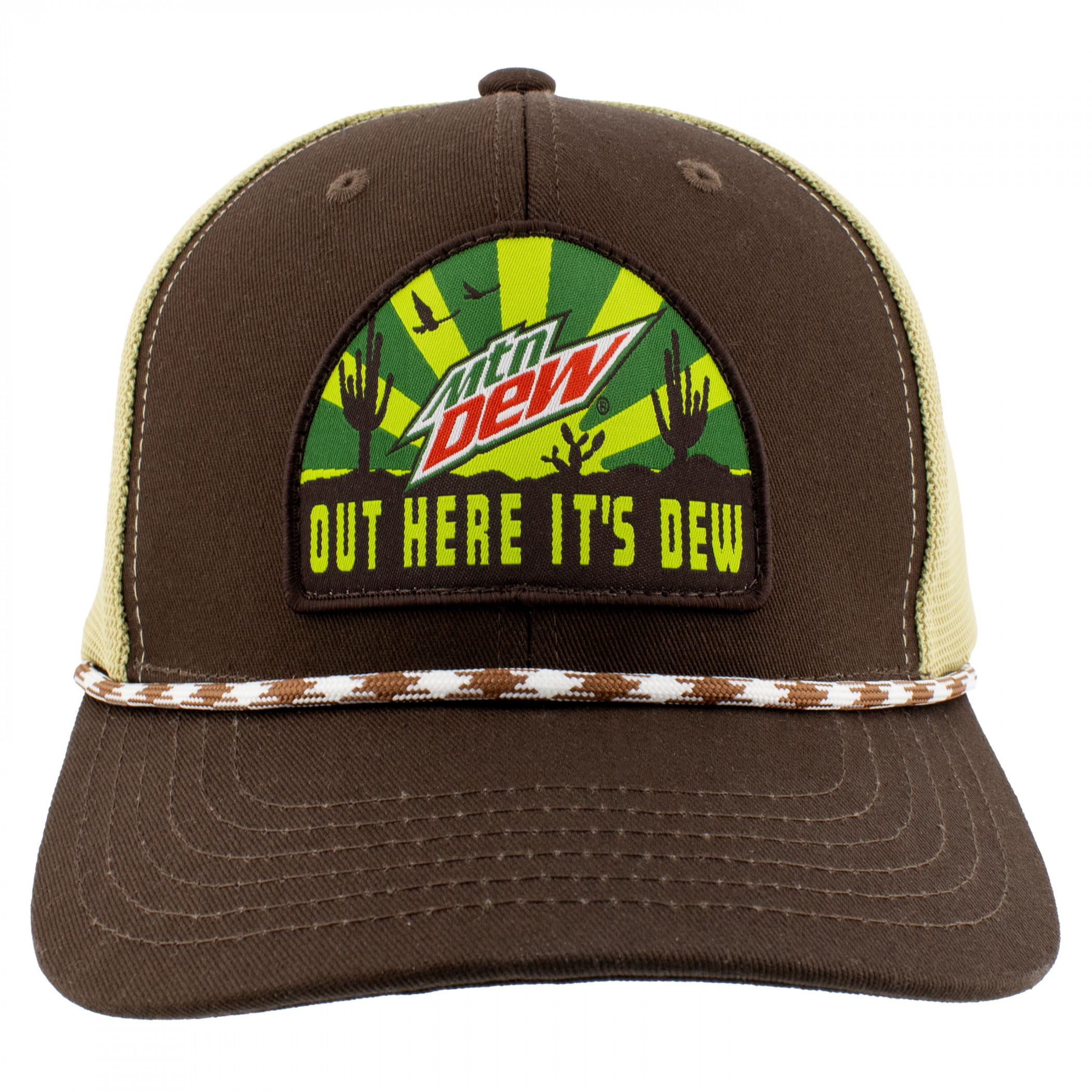 Mountain Dew Out Here It's Dew Desert Sunrise Adjustable Rope Hat