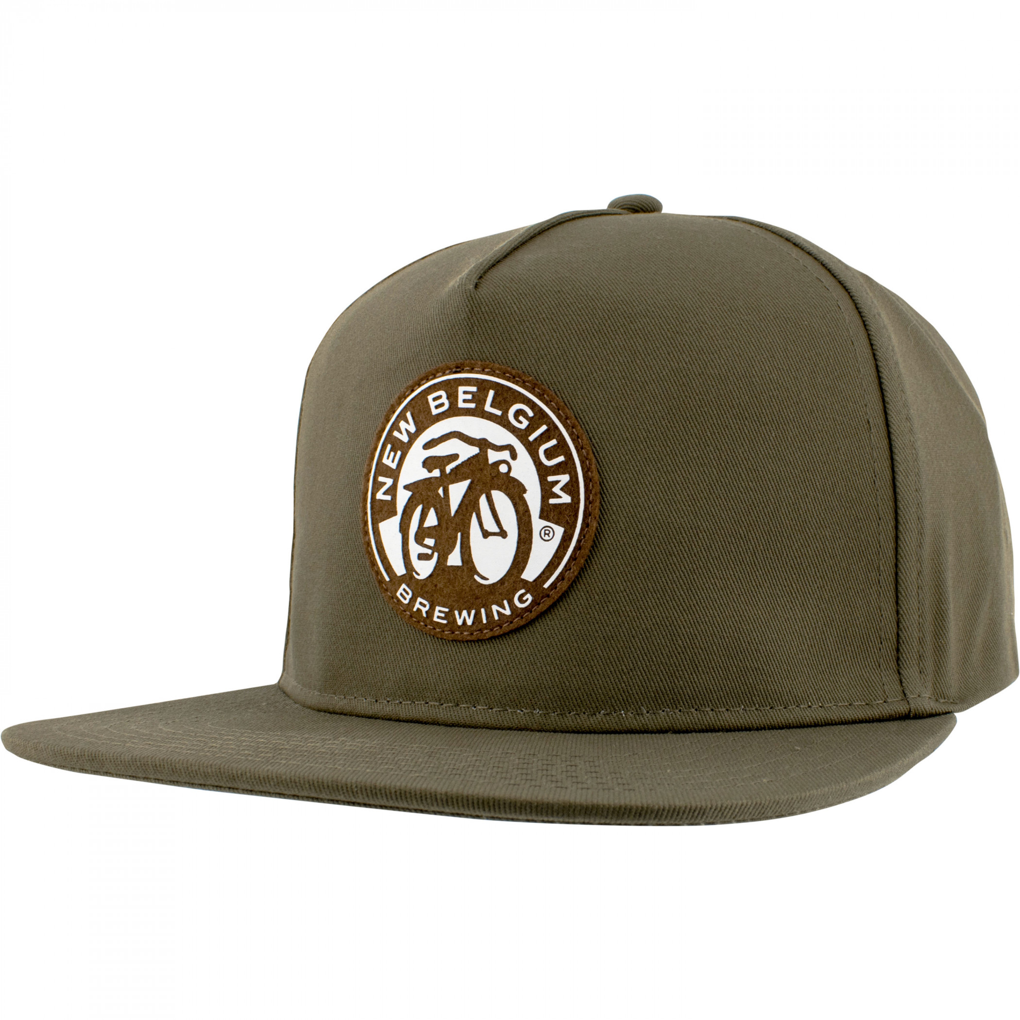 New Belgium Brewing Bike Logo Patch Hat