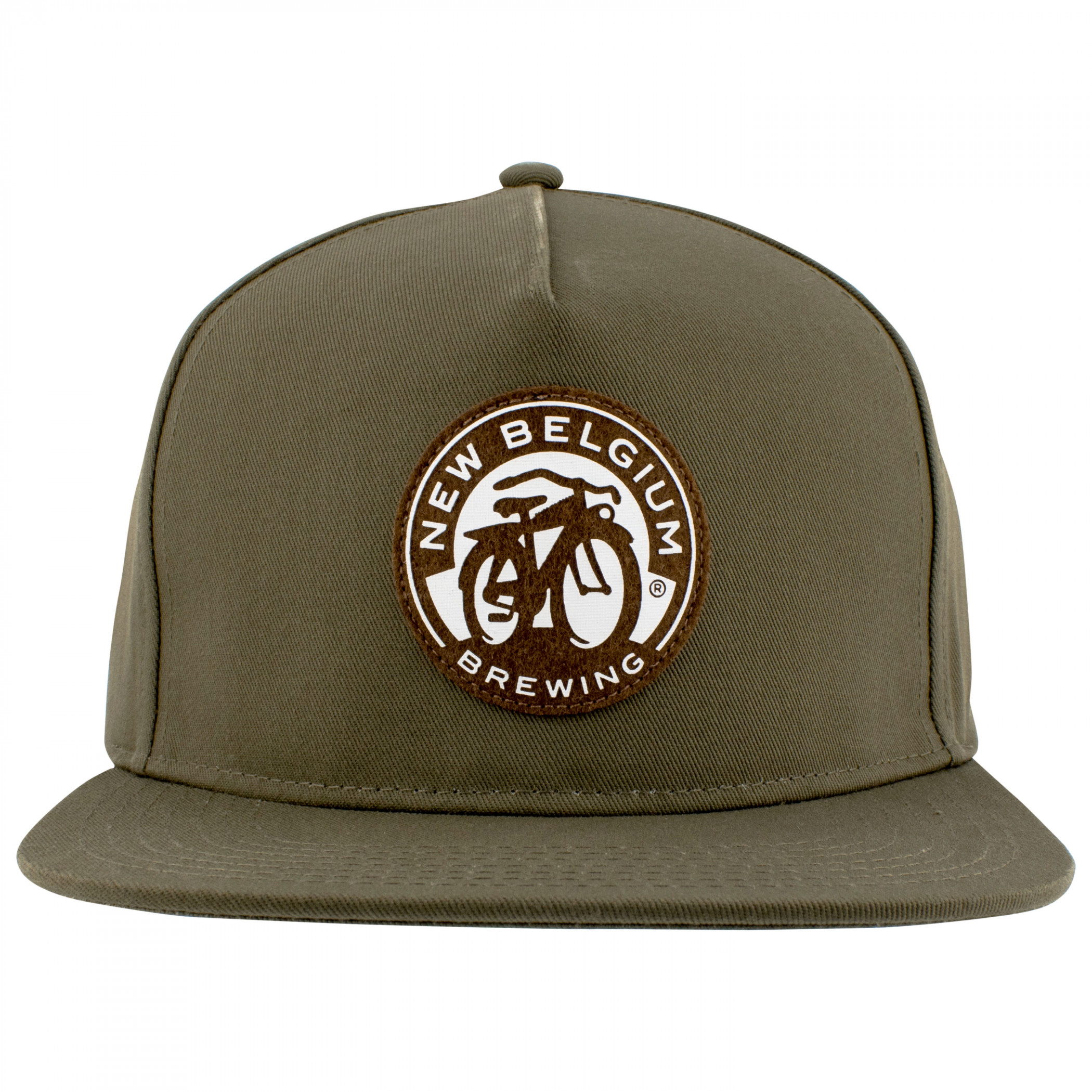 New Belgium Brewing Bike Logo Patch Hat