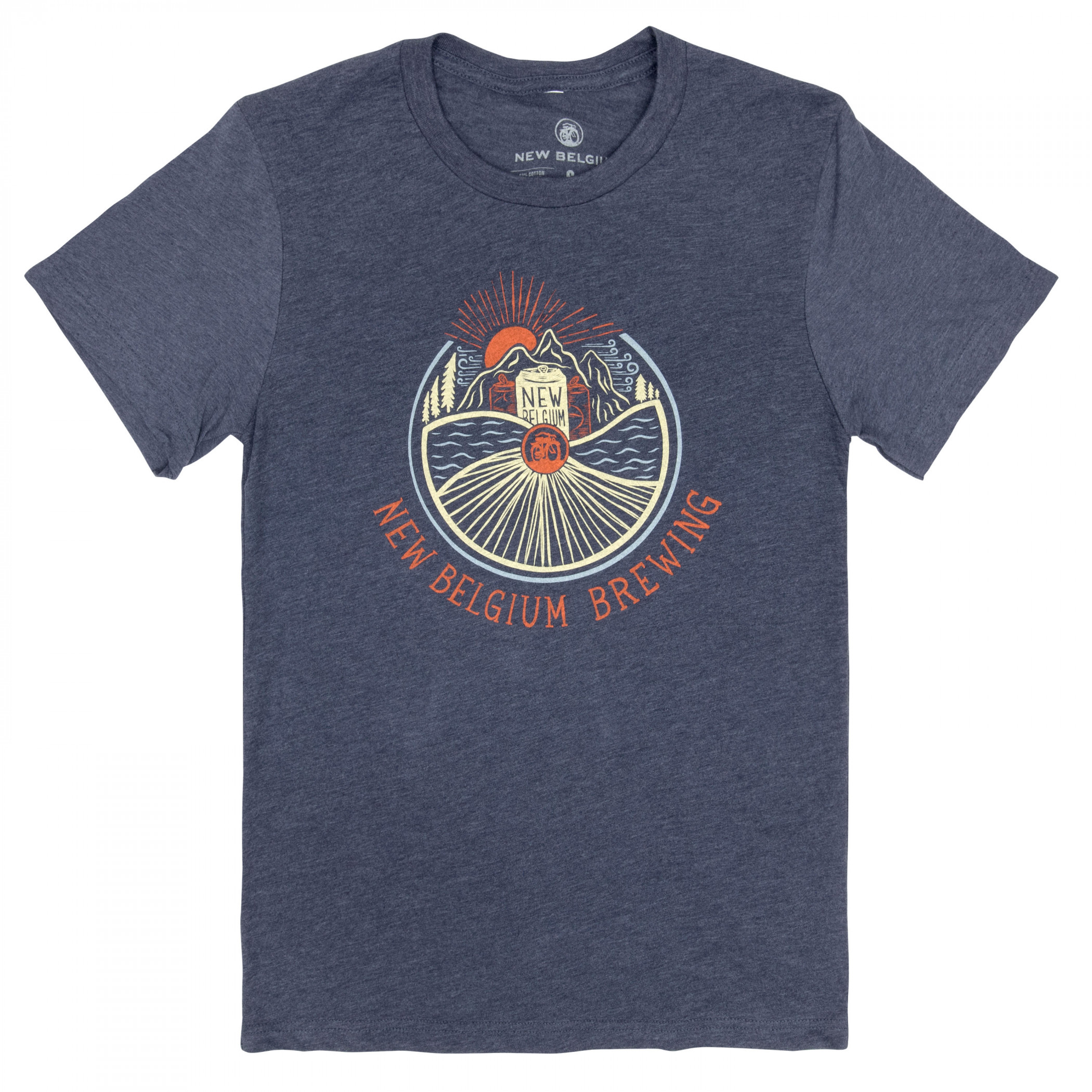 New Belgium Brewing Mountain Sunset  T-Shirt