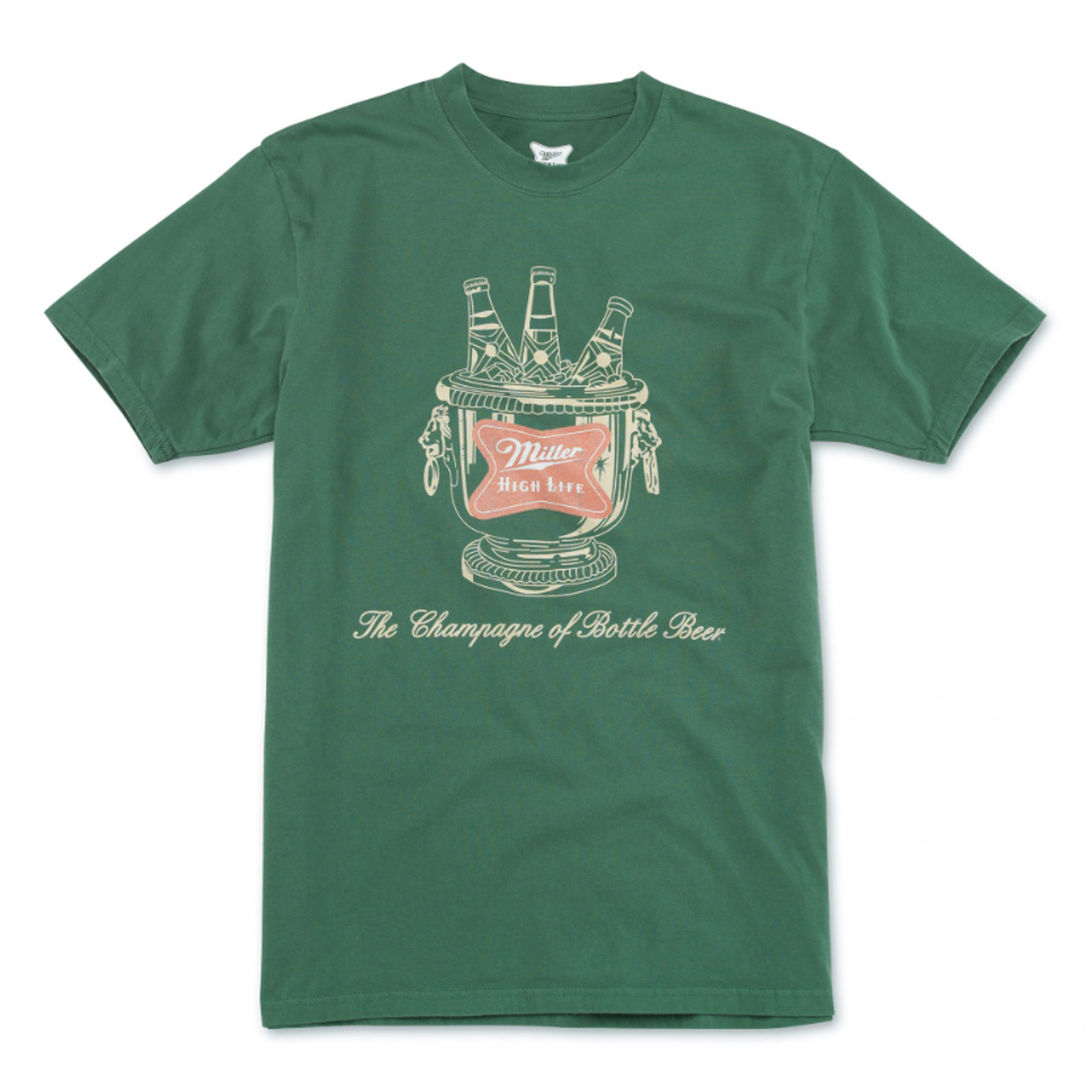 Miller High Life The Champagne of Bottle Beer Bucket T-Shirt