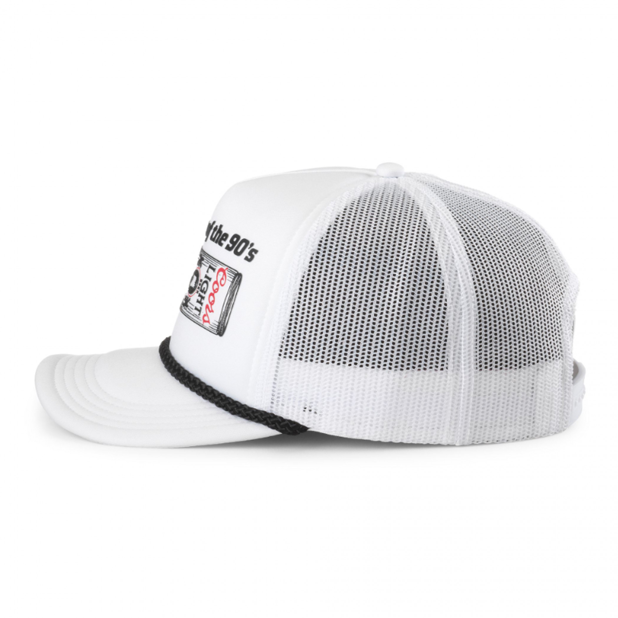 Coors Light Official Beer of the 90's Roscoe Foamy Adjustable Hat