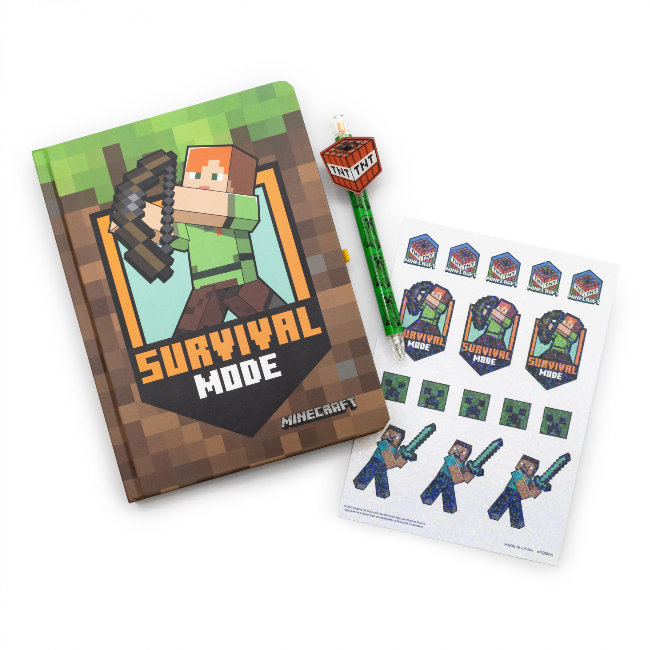 Minecraft Survival Mode Stationary Bundle, Multi-Color
