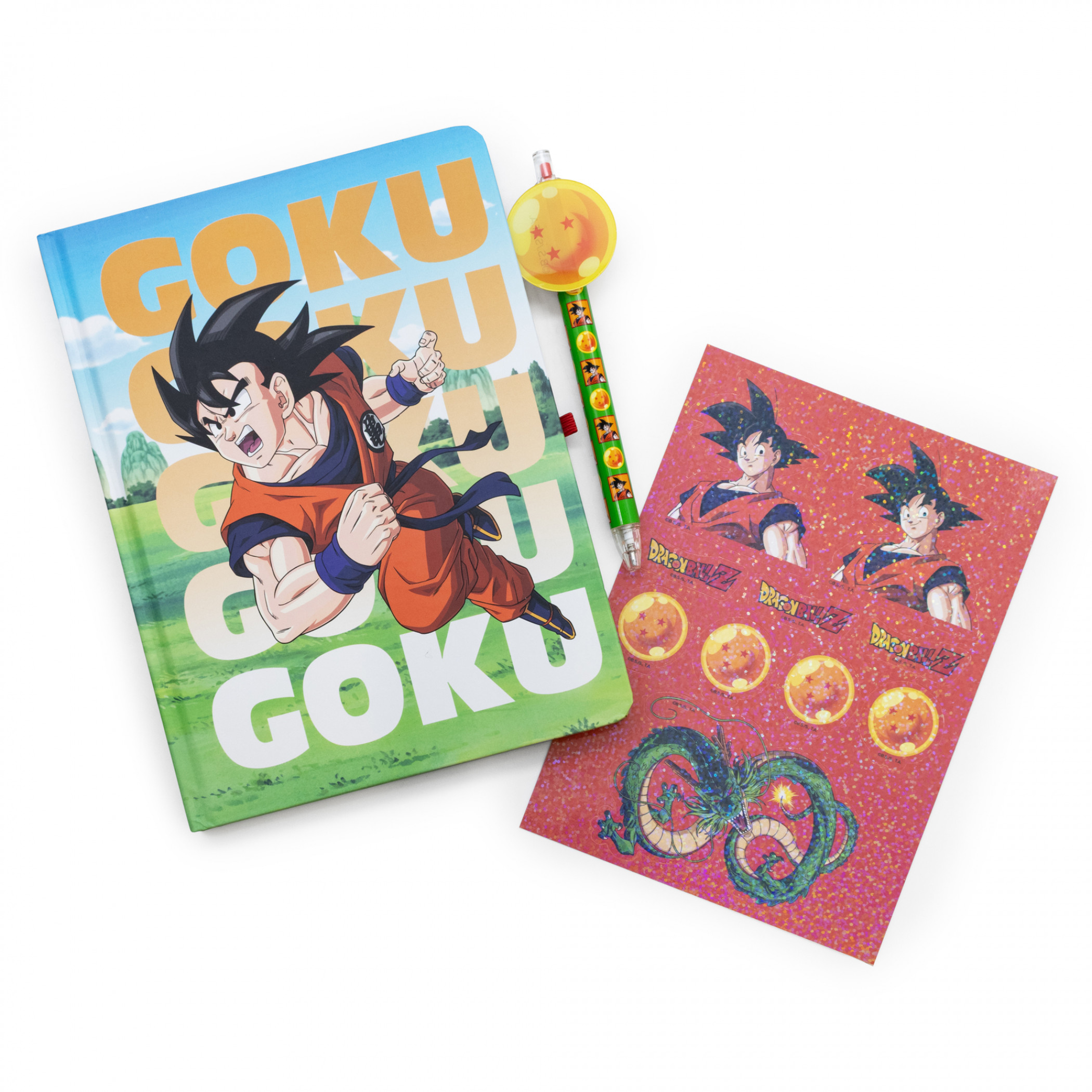 Dragon Ball Z Goku Stationary Bundle, Multi-Color