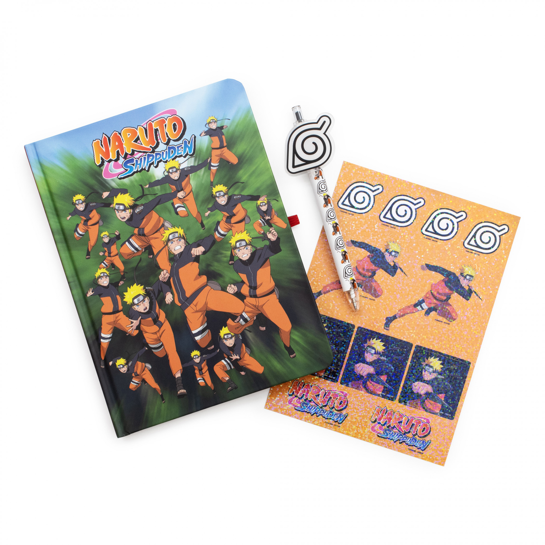 Naruto Shippuden Motion Blur Stationary Bundle, Multi-Color
