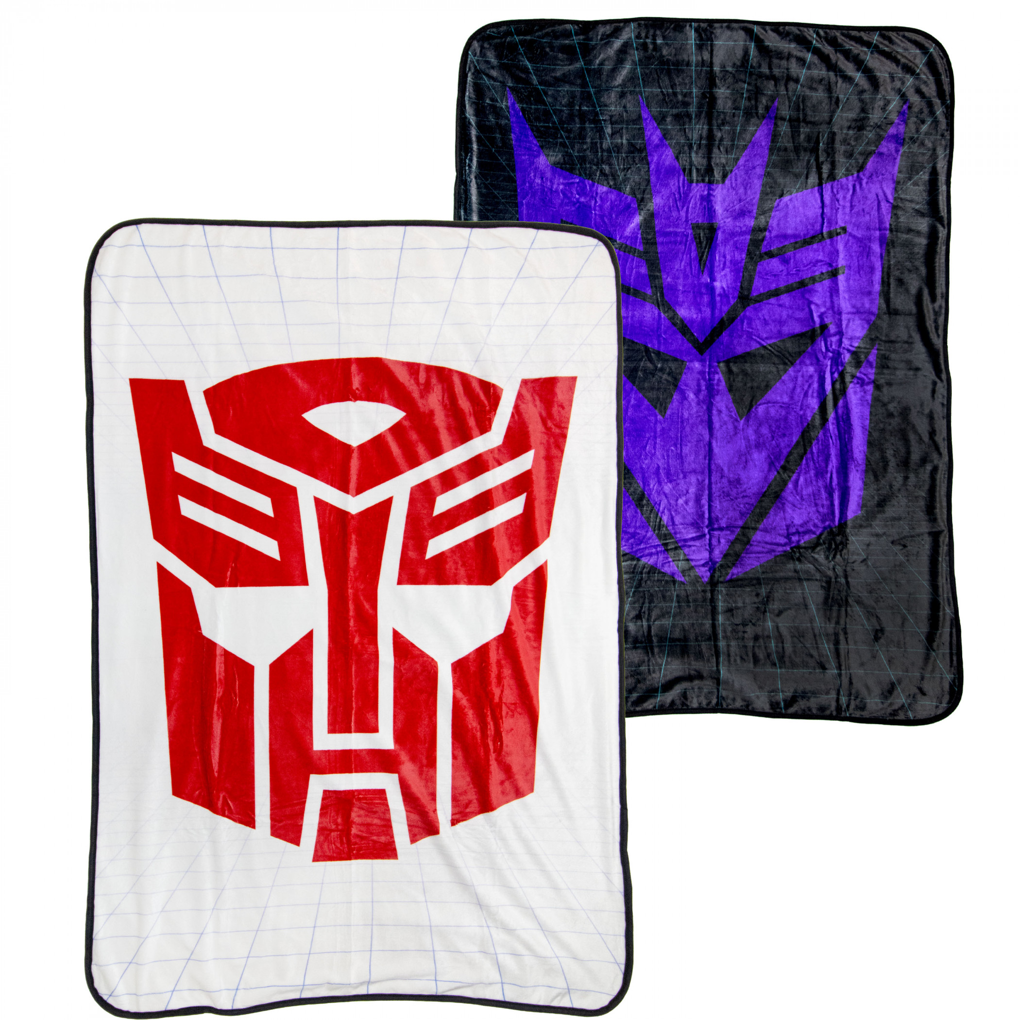 Transformers Autobots & Decepticons Double Sided Fleece Throw Blanket, Multi-Color