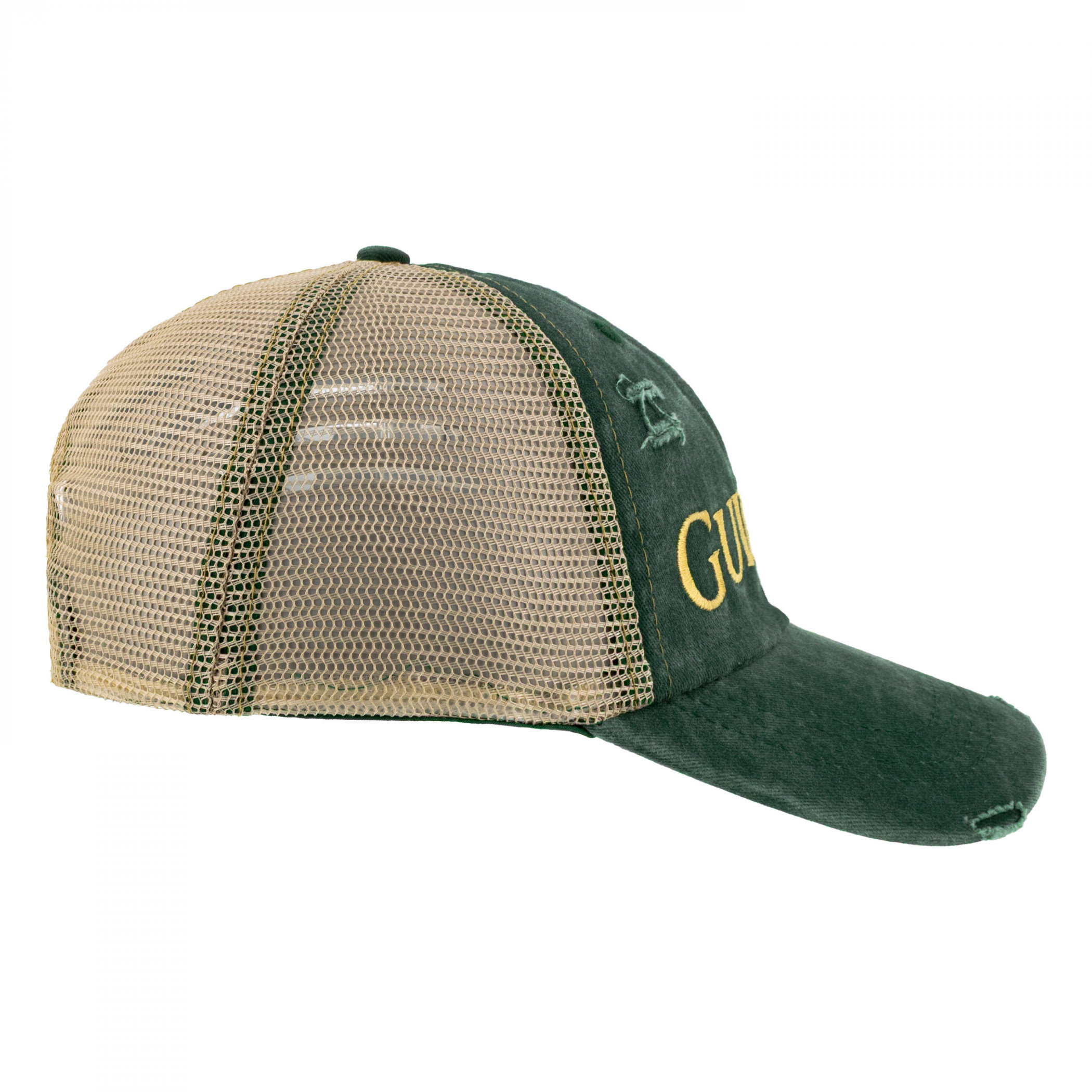 Guinness Distressed Men's Green Trucker Hat
