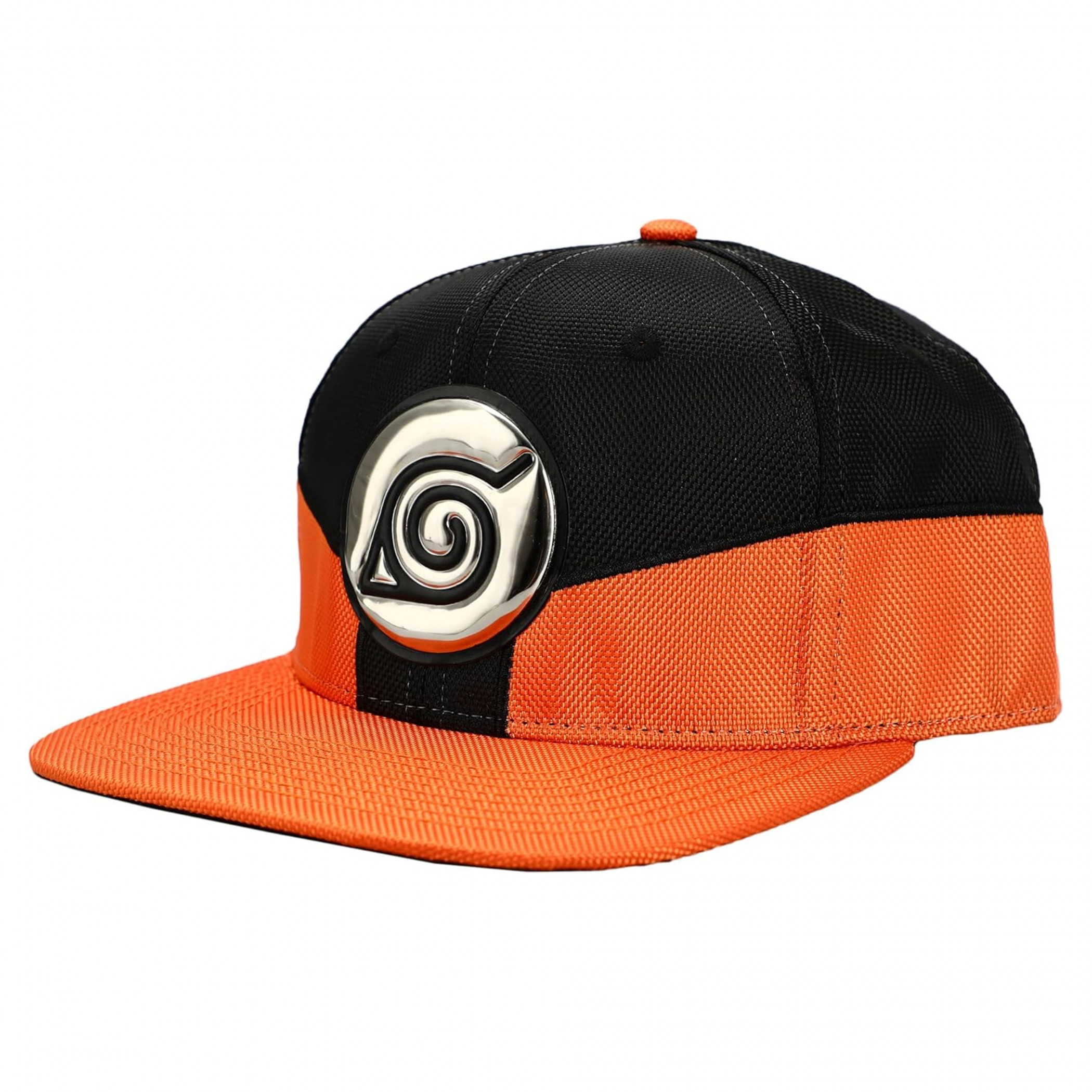 Naruto Shippuden Chrome Patch Snapback Hat, Multi-Color