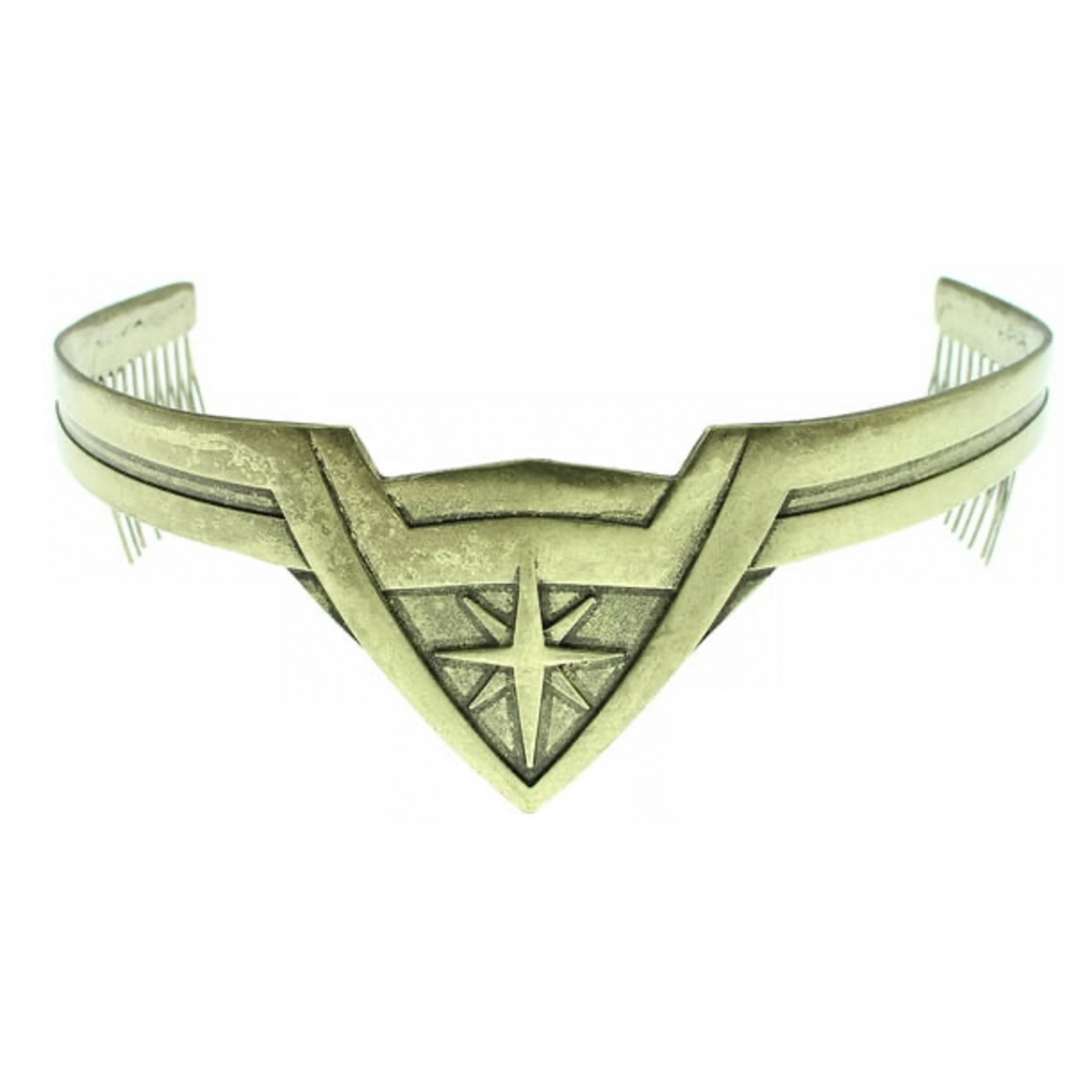 Wonder Woman Movie Metal Cosplay Tiara, Gold