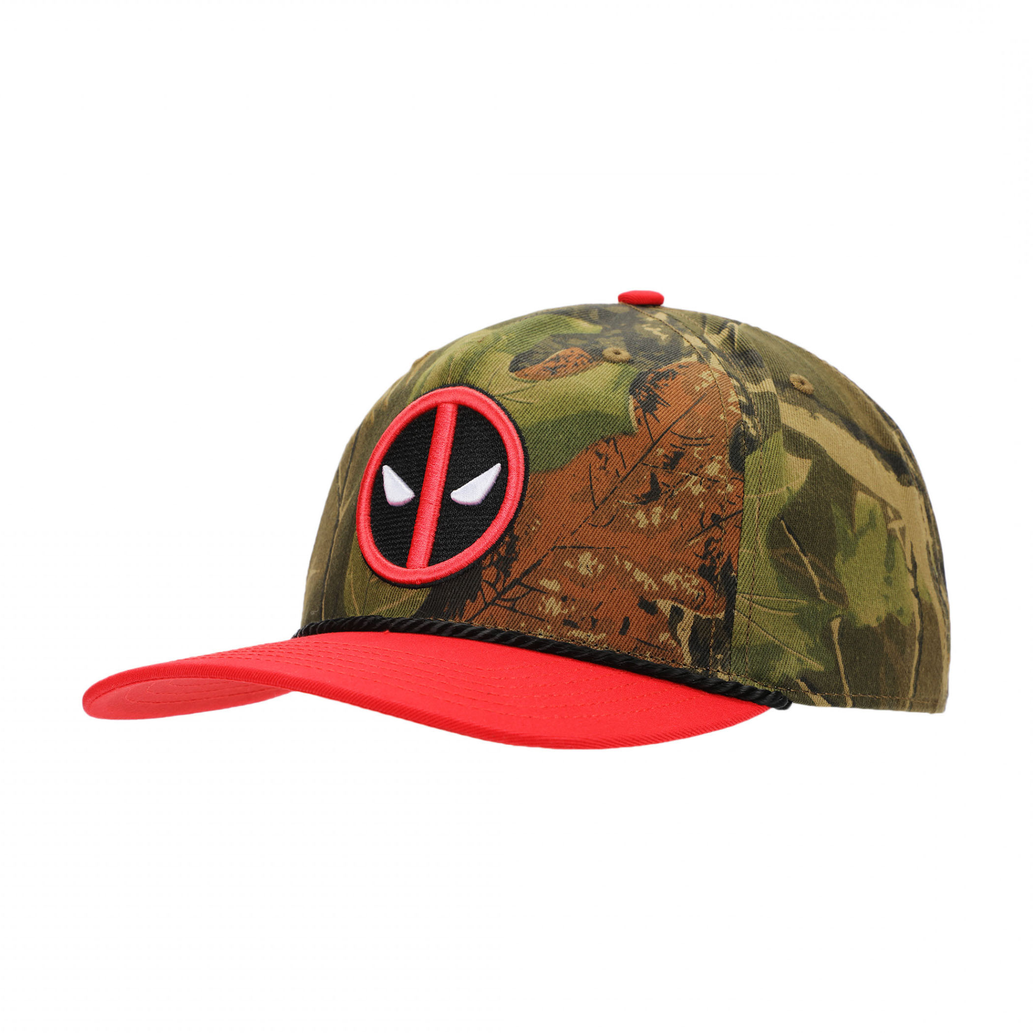 Deadpool Logo Camo Hunting Hat, Multi-Color