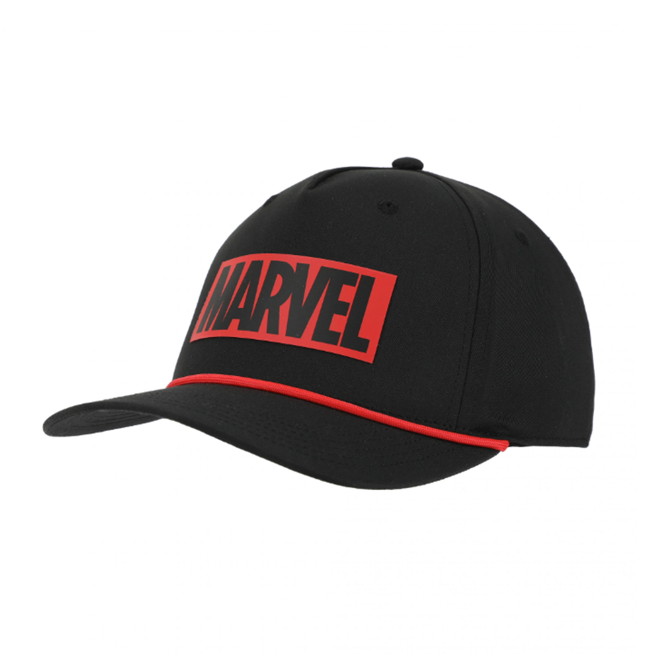 Marvel Brick Logo Adjustable Baseball Hat, Multi-Color