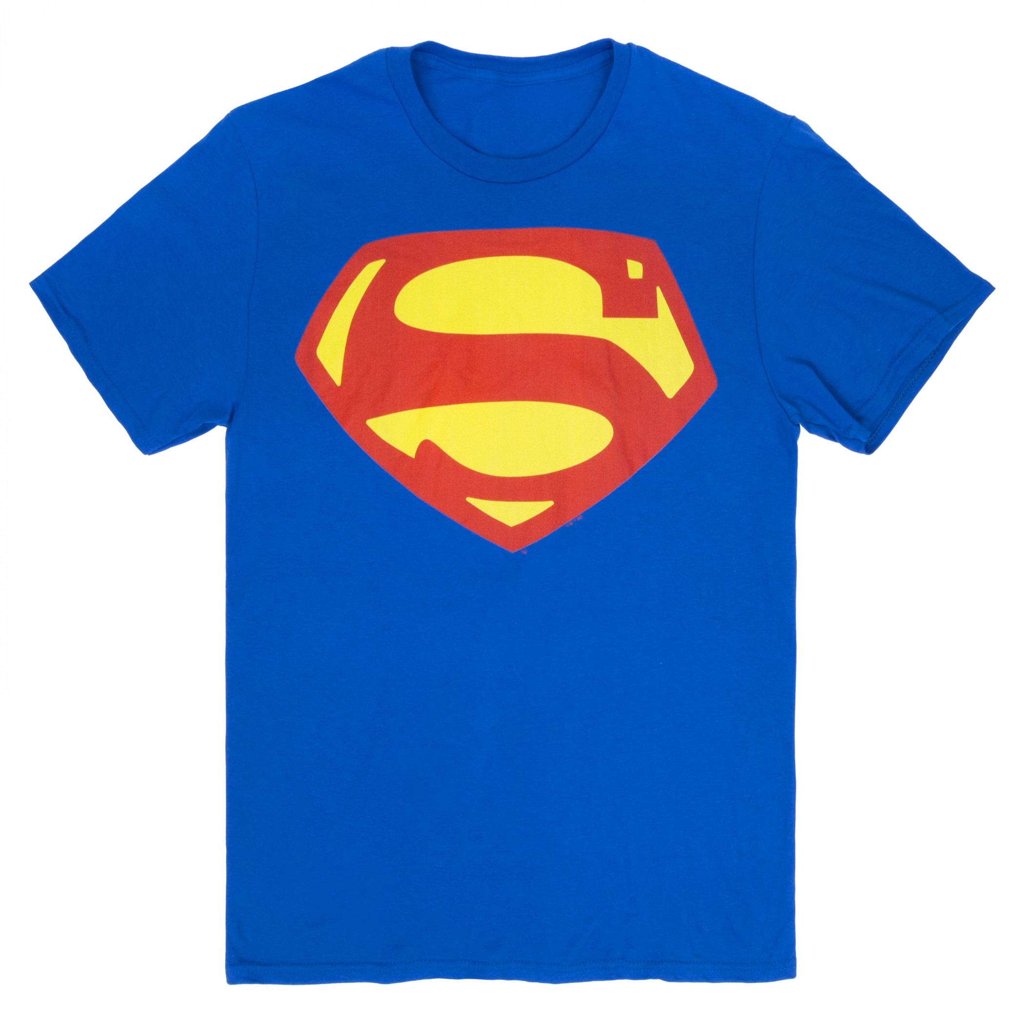 Superman George Reeves Logo T-Shirt Blue