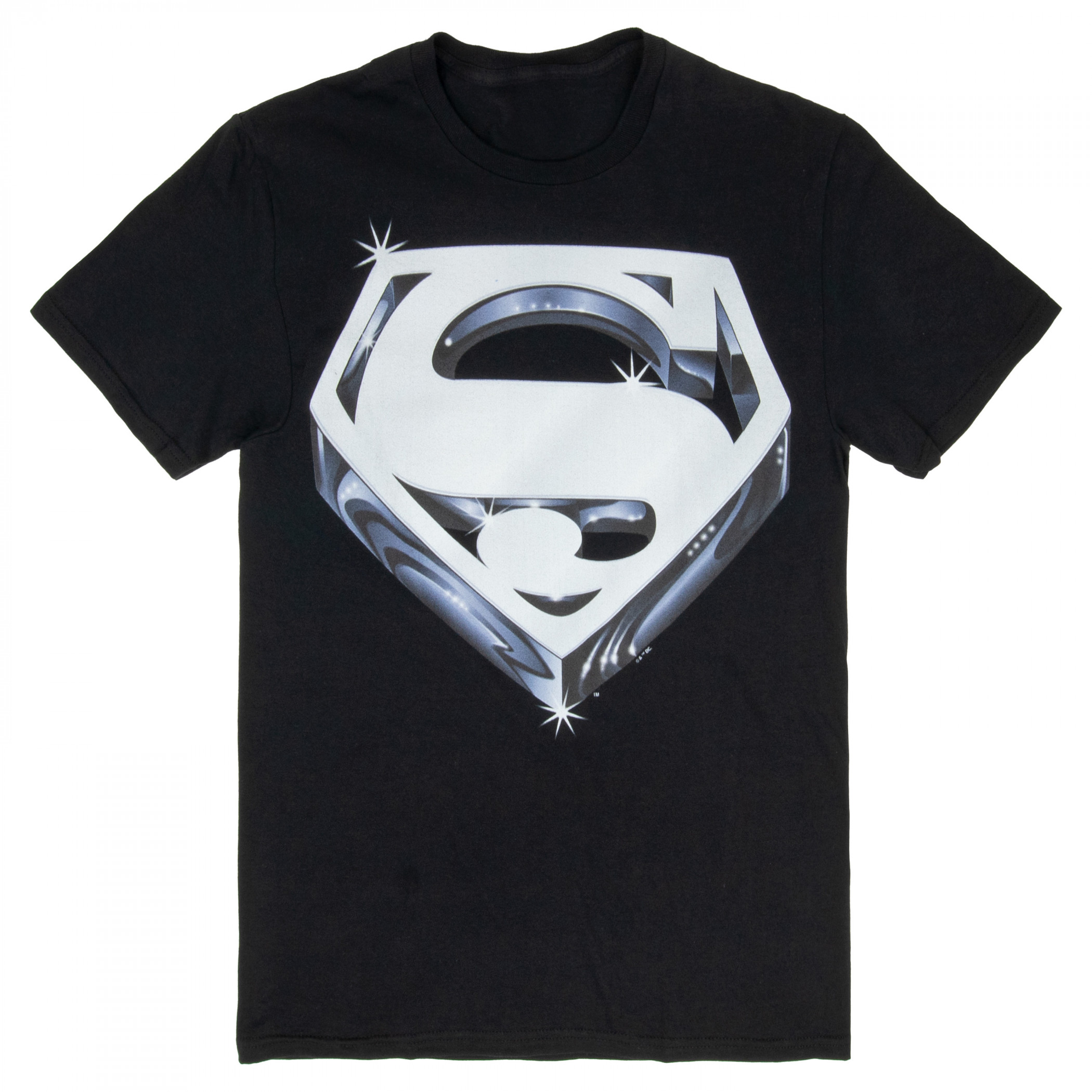 Superman The Movie 1978 Logo T-Shirt, Black
