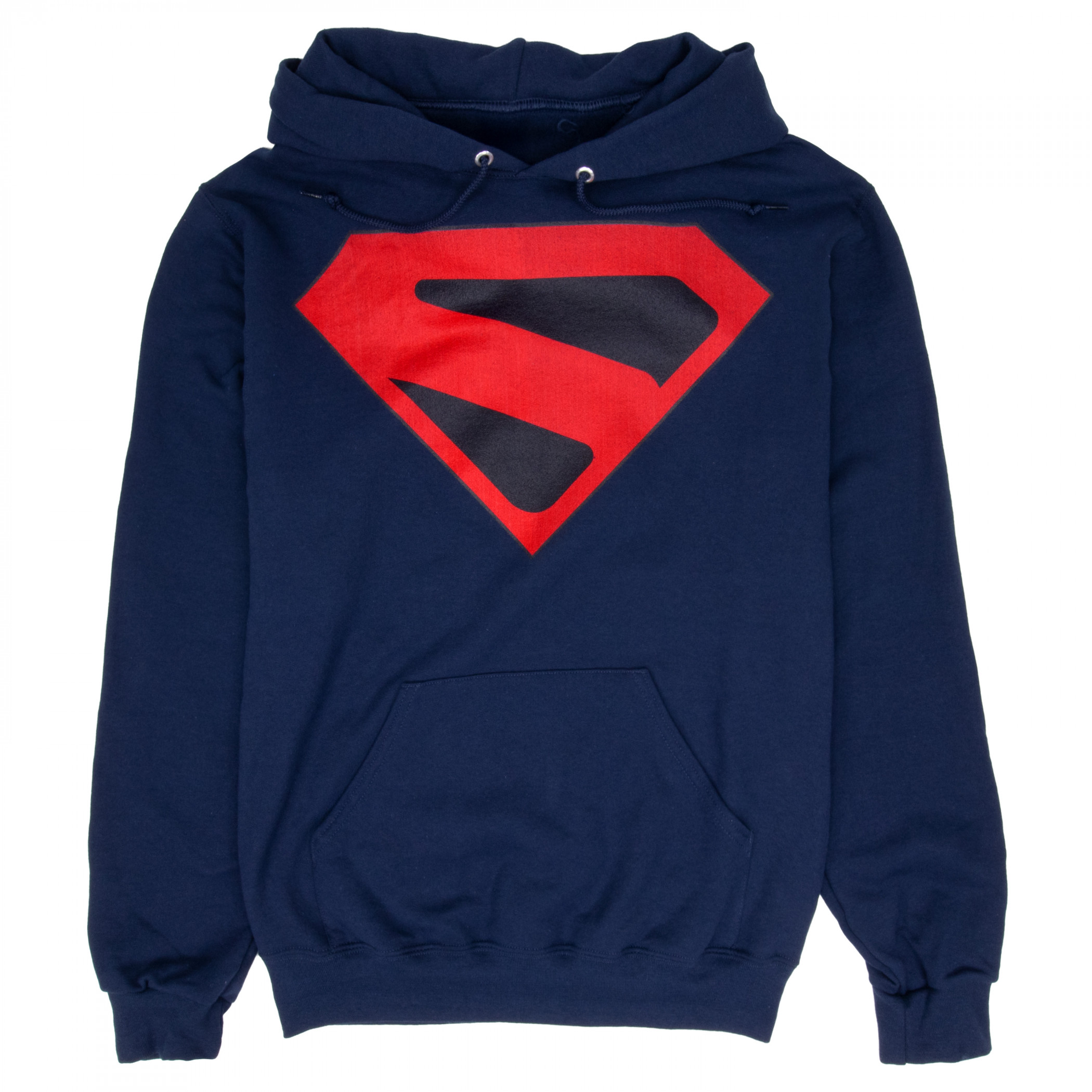 Superman Kingdom Come Logo Hoodie, Blue