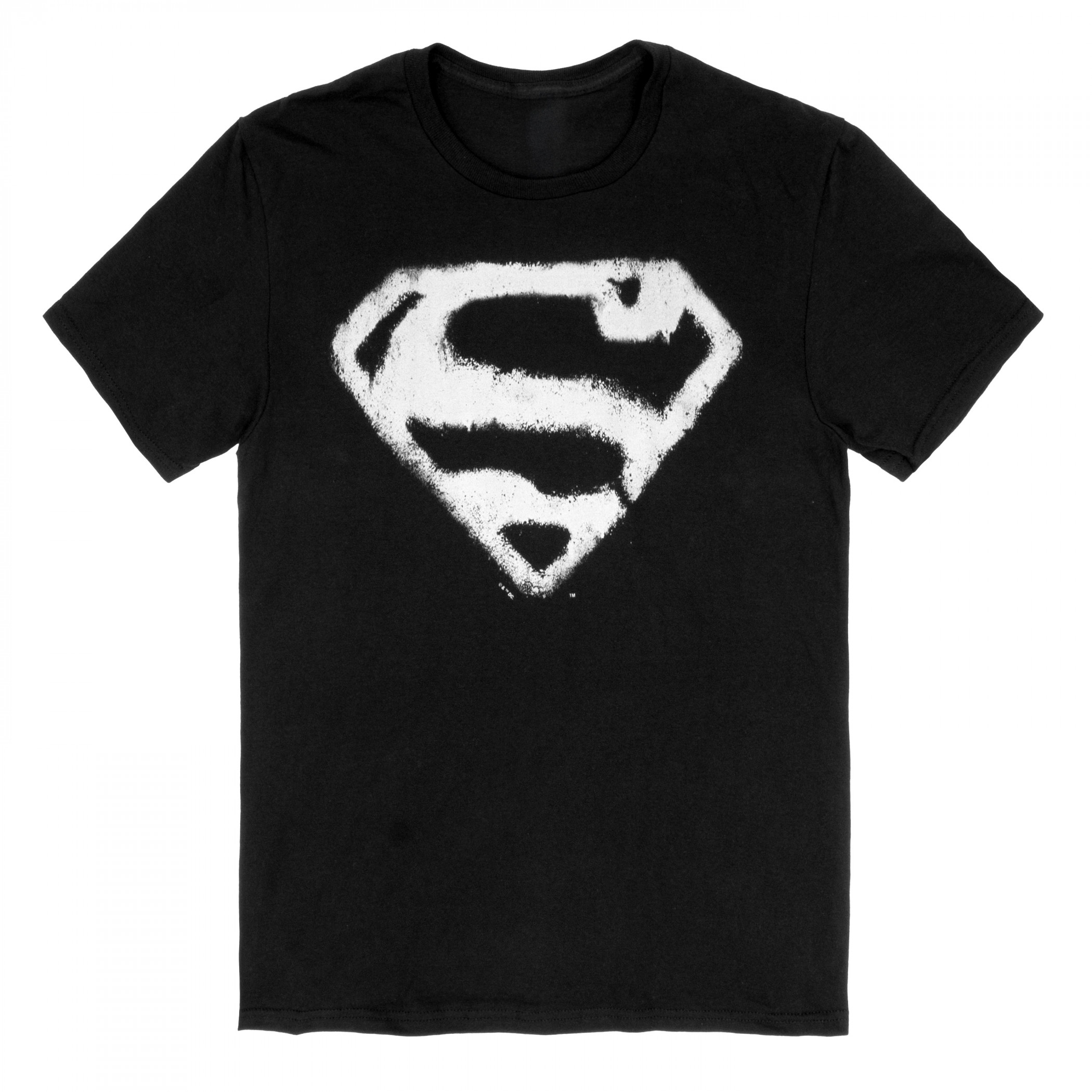 Superman Smallville Logo T-Shirt, Black