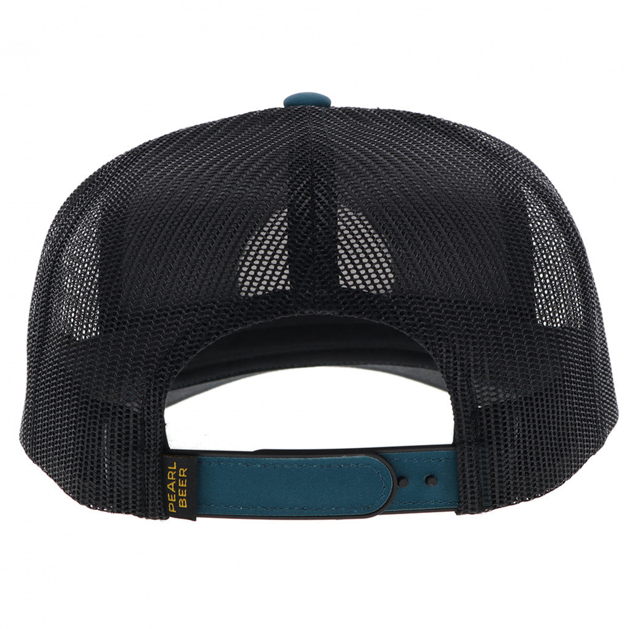 Pearl Logo Blue and Black Adjustable Trucker Hat