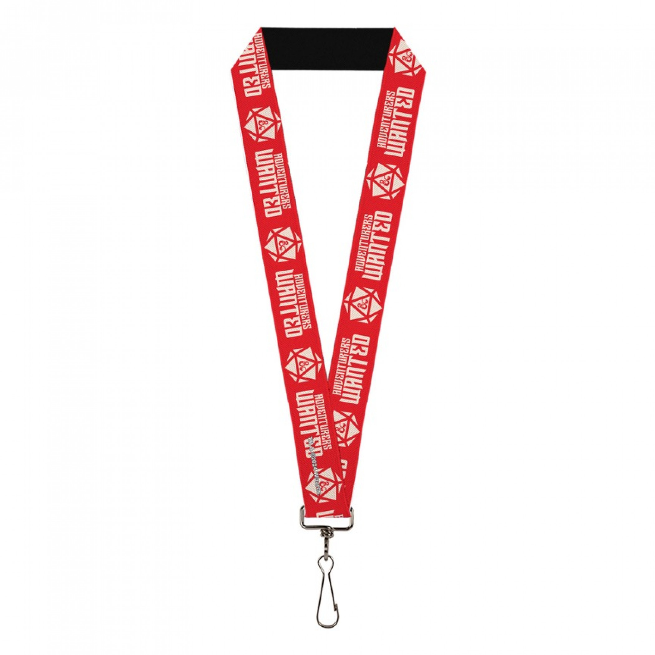 Dungeons & Dragons Adventurers Wanted Lanyard, Red