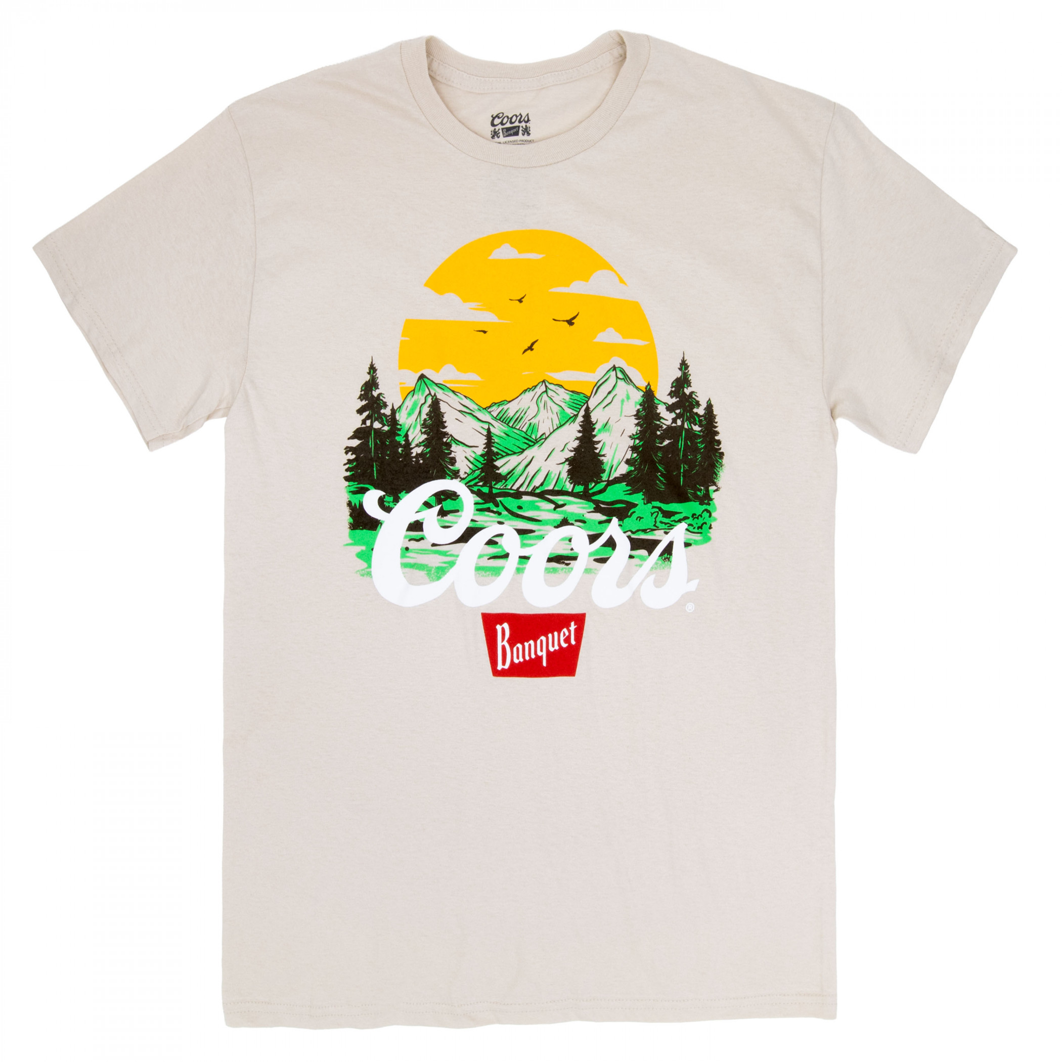 Coors Banquet Mountain Range Color Block T-Shirt