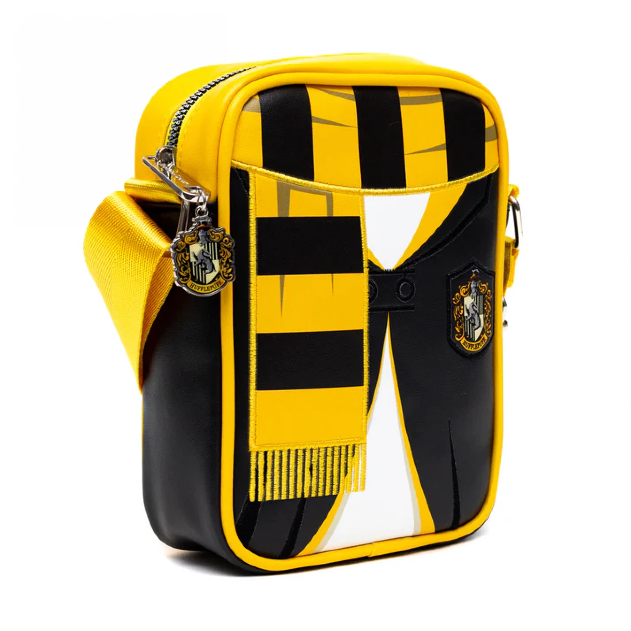 Harry Potter Hogwarts School Hufflepuff Uniform Crossbody Bag, Multi-Color