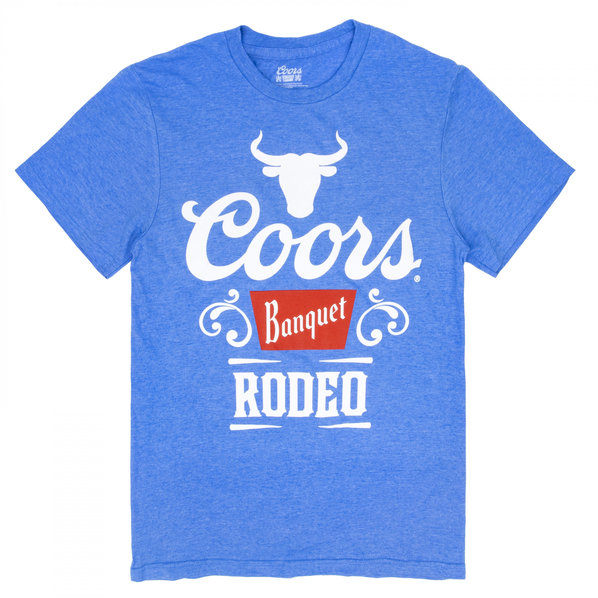 Coors Banquet Rodeo Logo Blue Colorway T-Shirt
