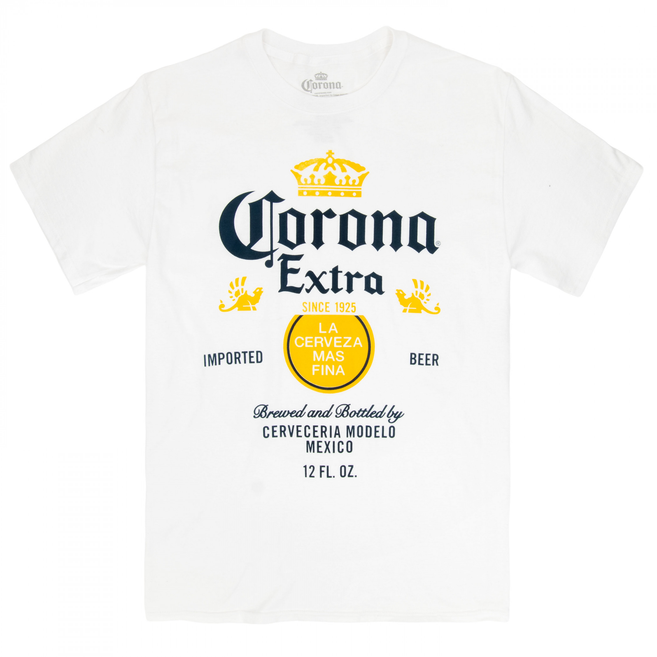 Corona Extra Classic Logo White Colorway T-Shirt